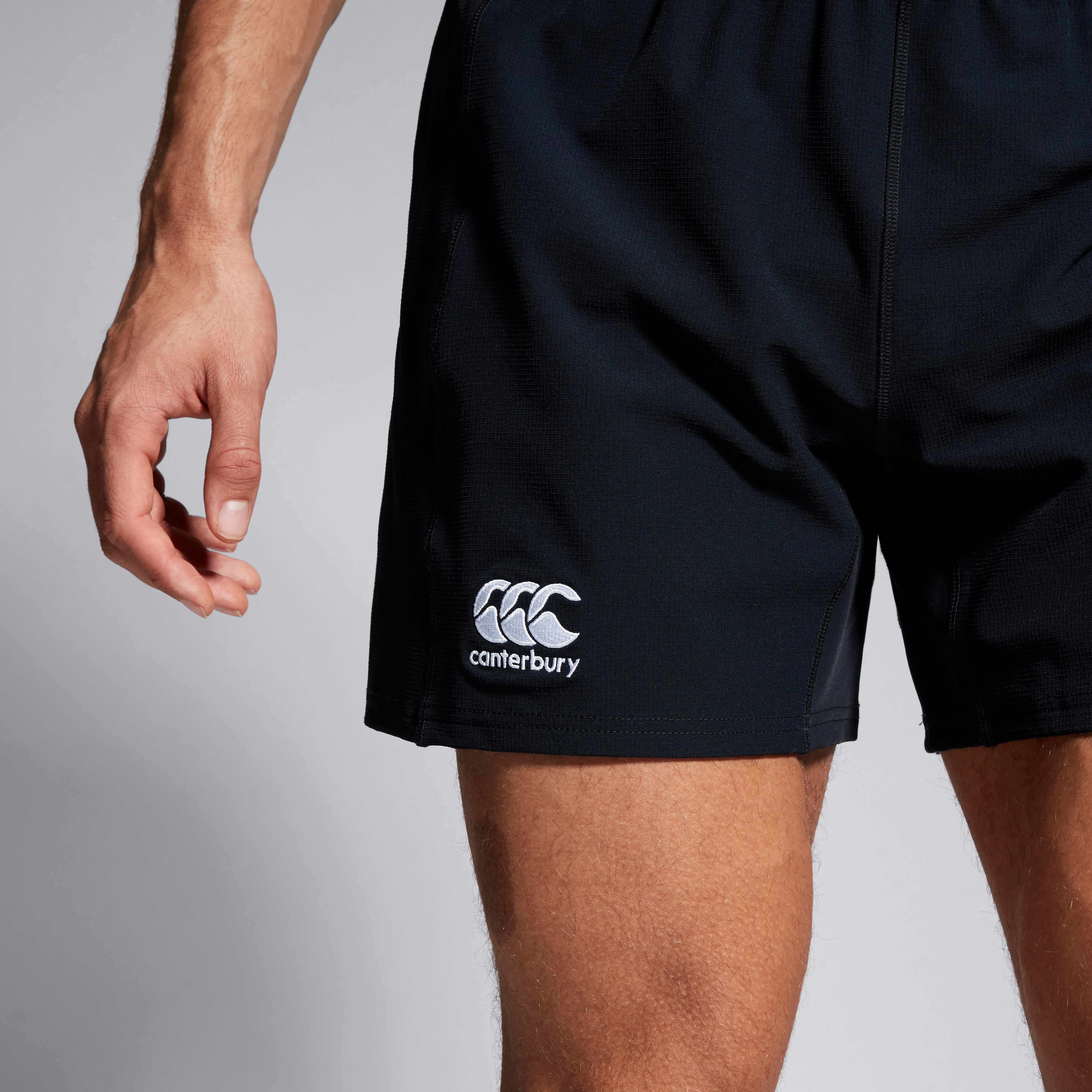 canterbury-yokohama-shorts-rugby-hombre-negro image 7