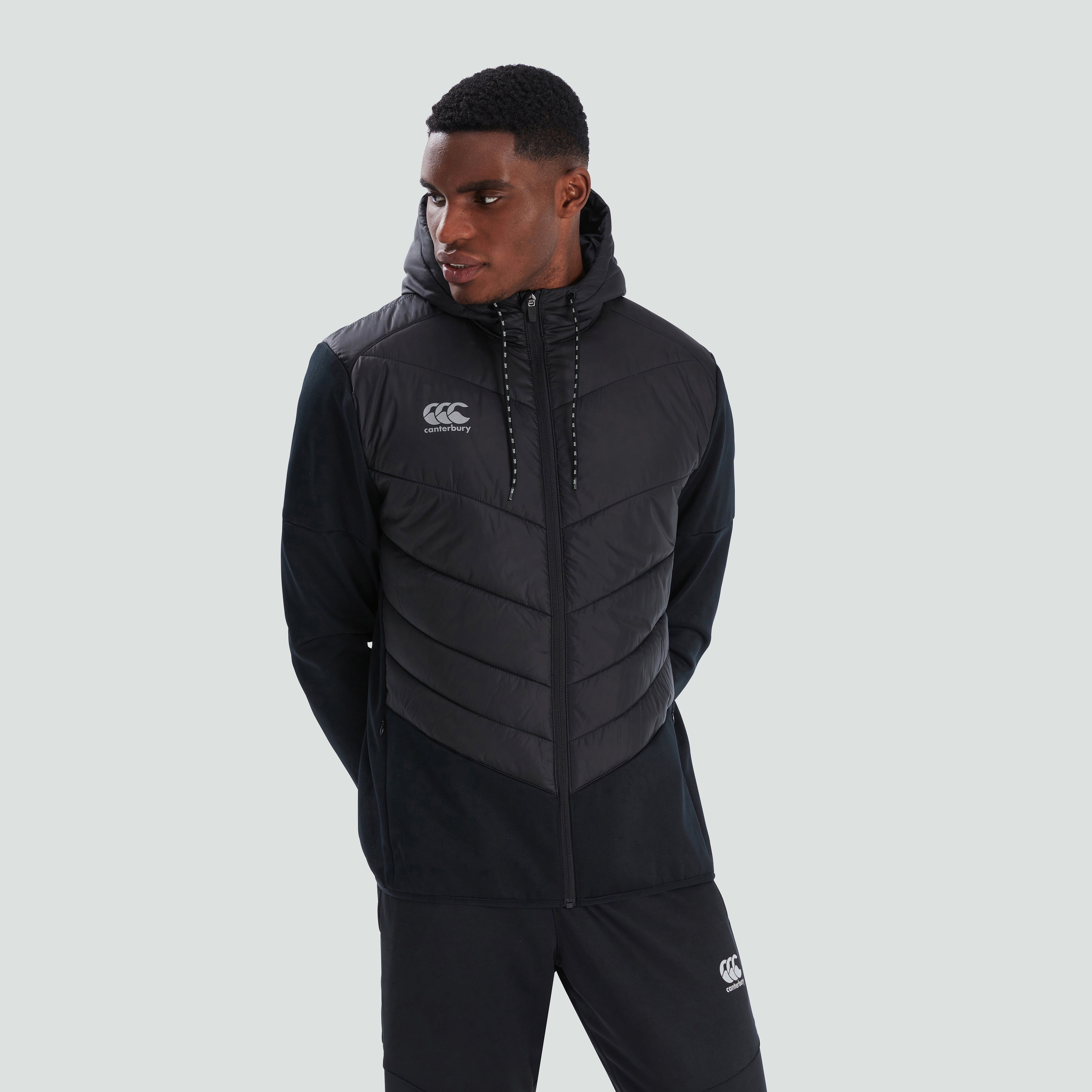 canterbury-hybrid-jacket-negro-gris-hombre image 2