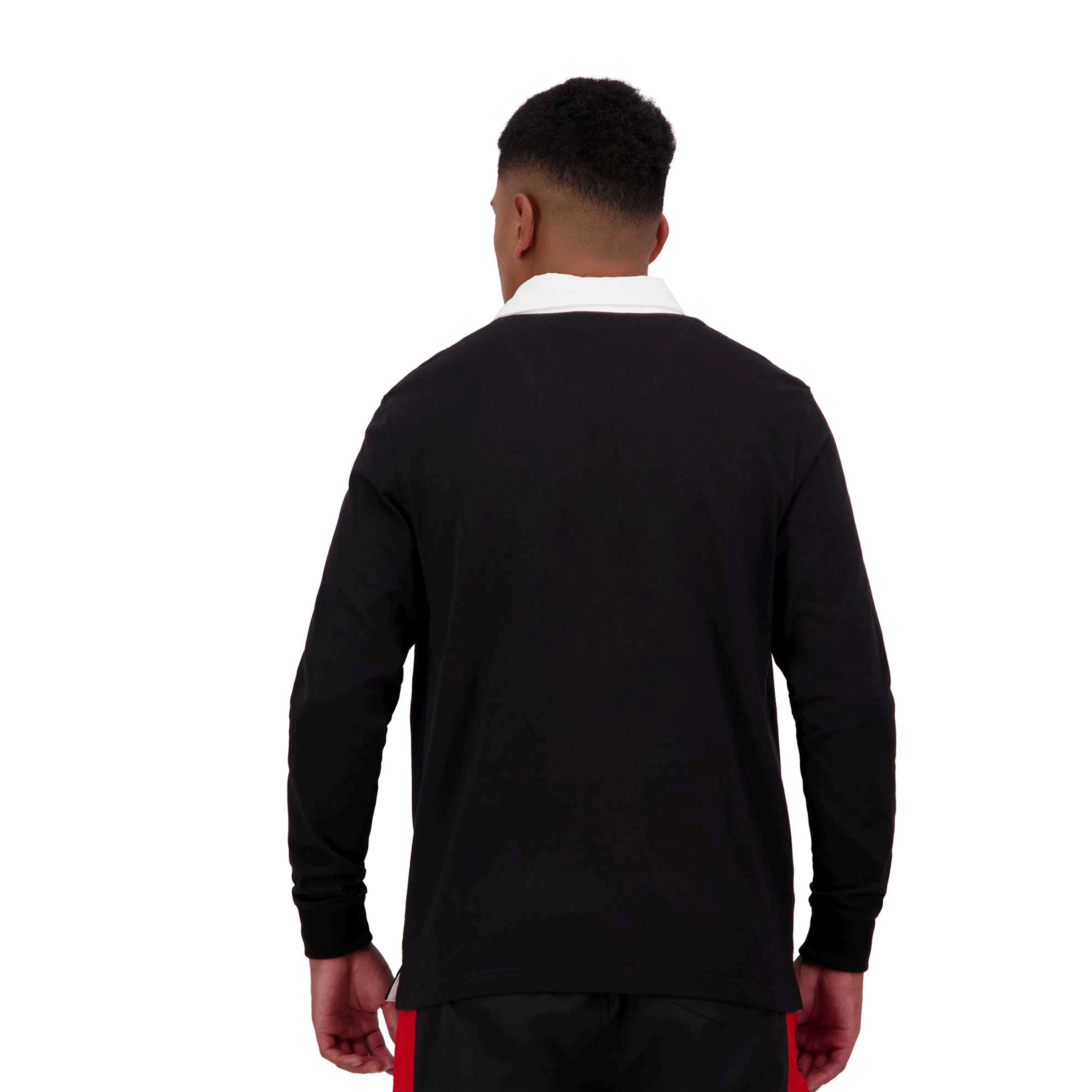 camiseta-de-rugby-canterbury-solid-dye-manga-larga-negra-para-hombre image 2