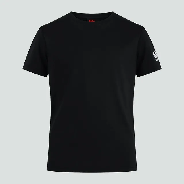 camiseta-canterbury-club-plain-junior-unisex-negra image 1