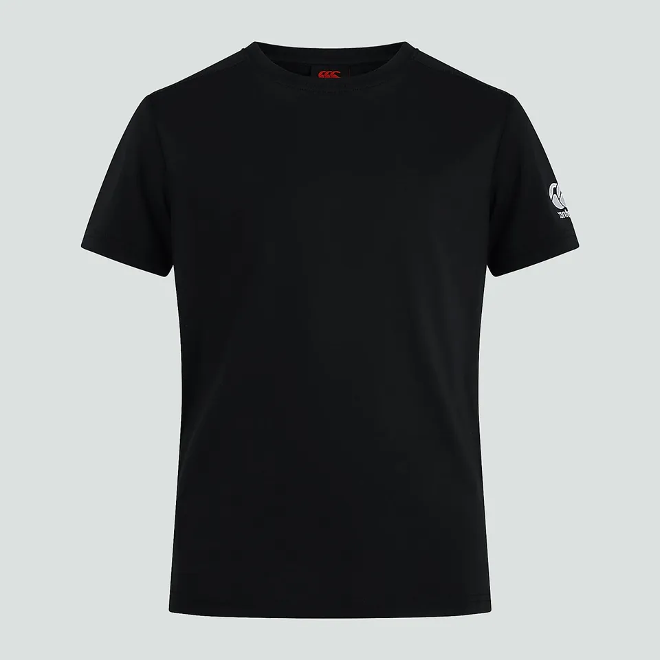 camiseta-canterbury-club-plain-junior-unisex-negra image 1