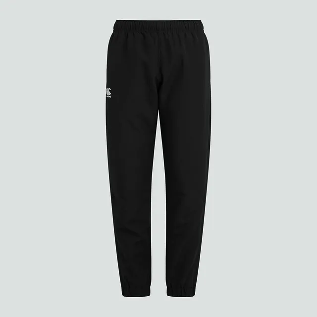 canterbury-junior-unisex-club-plain-tapered-cuff-track-pants-black-pantal-n-de-c image 1