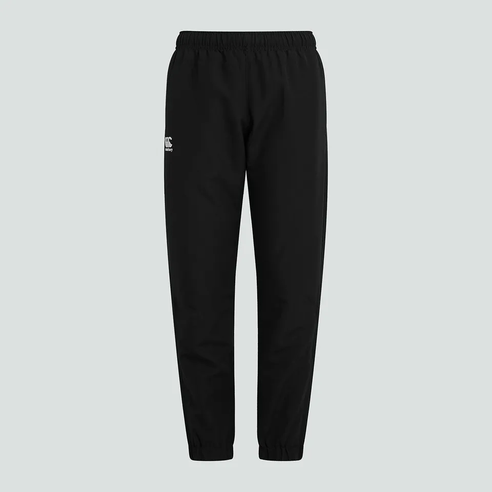 canterbury-junior-unisex-club-plain-tapered-cuff-track-pants-black-pantal-n-de-c image 1