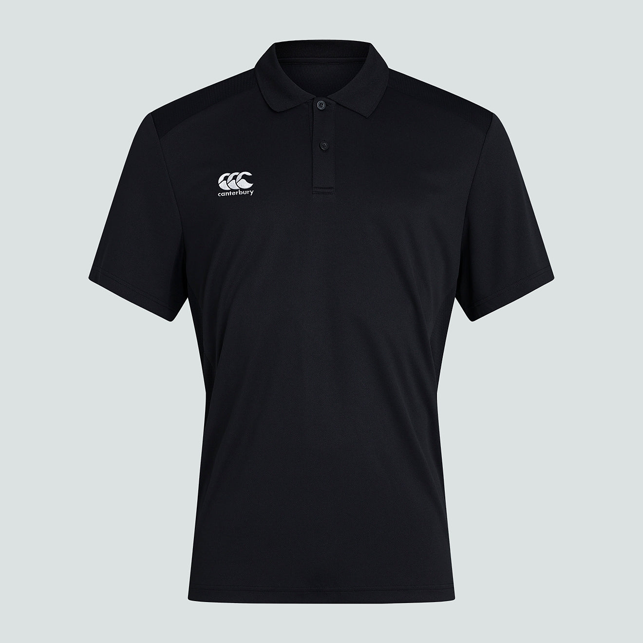 canterbury-club-dry-polo-negro-para-hombre image 1