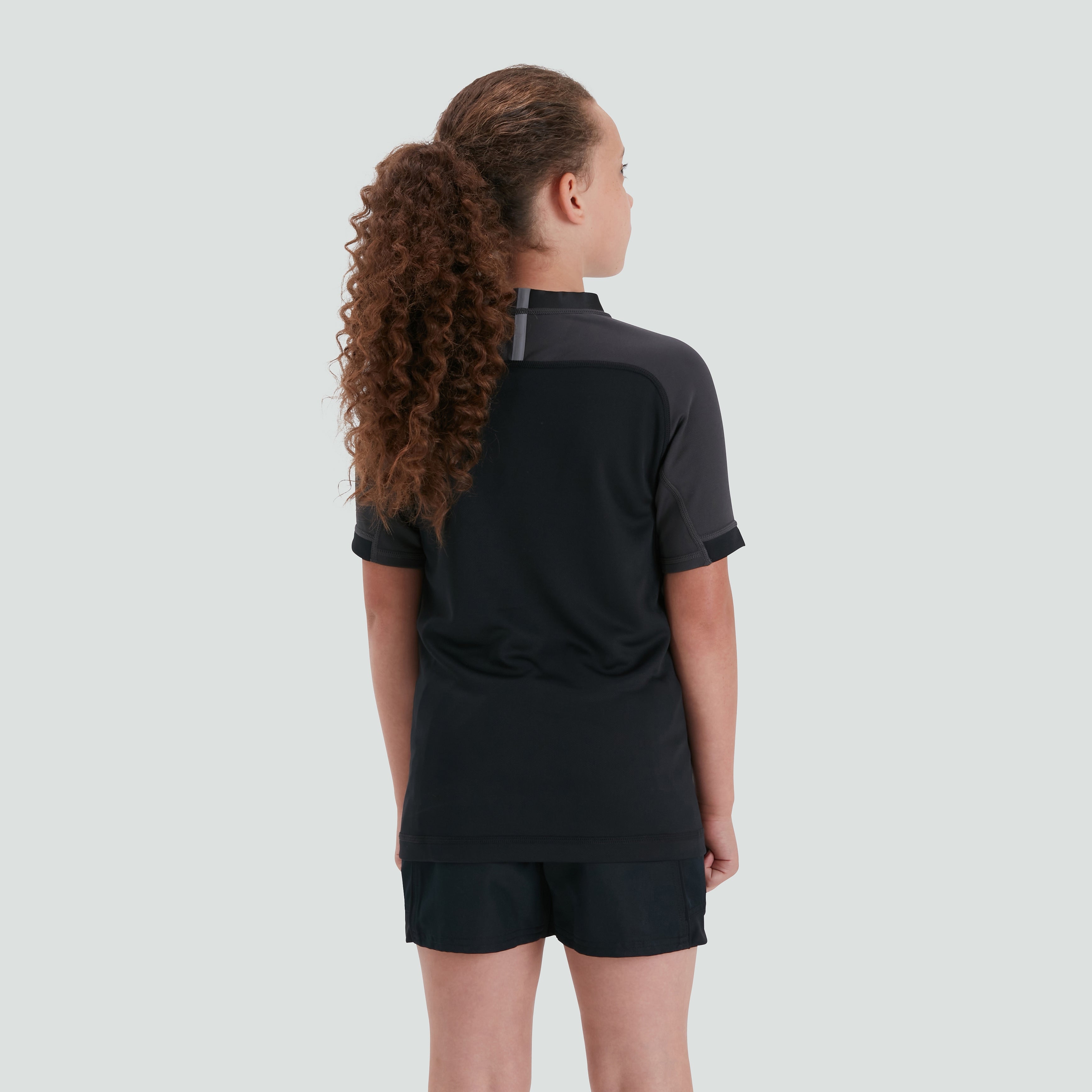 canterbury-vapodri-evader-camiseta-junior-unisex-negra image 2