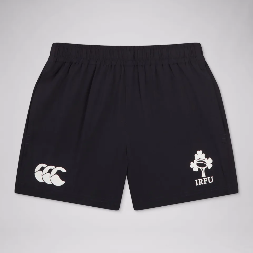 pantal-n-corto-de-gimnasio-canterbury-ireland-vapodri-para-junior-unisex-negro image 1