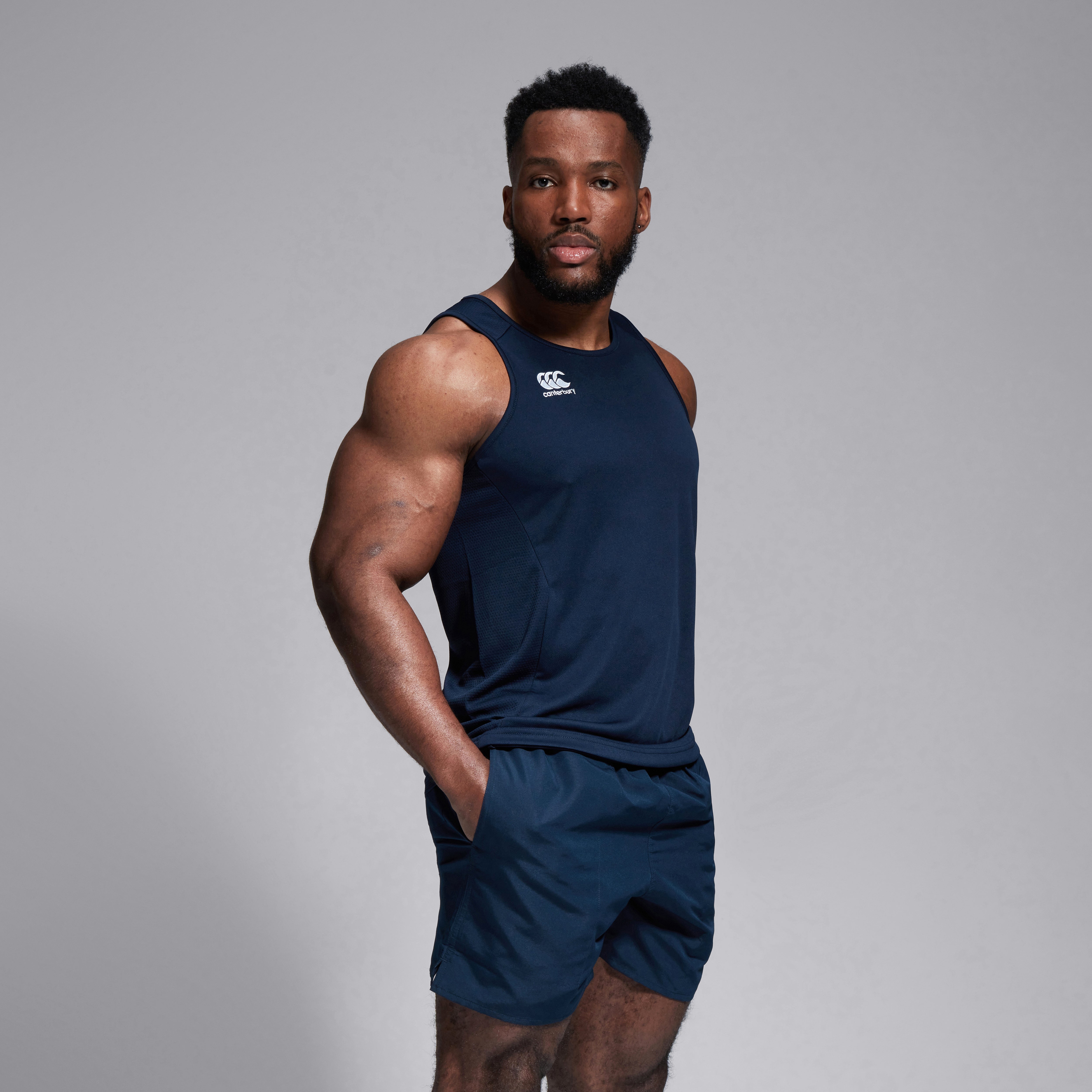 canterbury-club-dry-singlet-azul-marino-para-hombre image 3