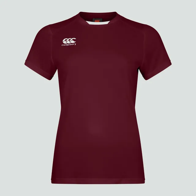 canterbury-club-dry-camiseta-maroon-mujer image 1