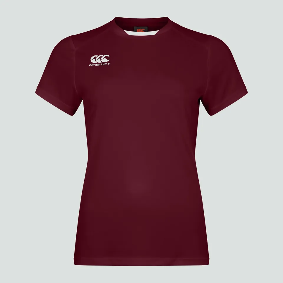 canterbury-club-dry-camiseta-maroon-mujer image 1