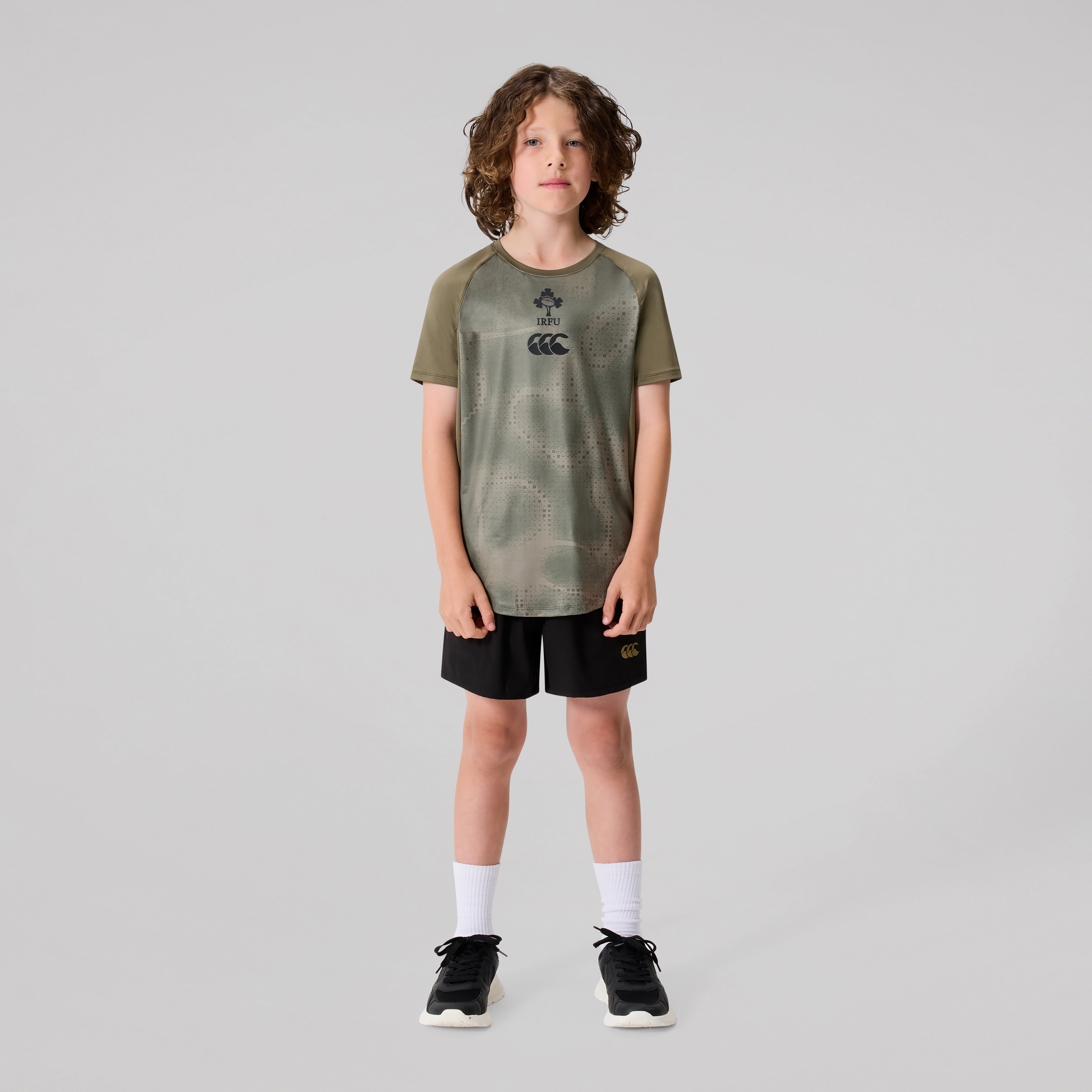 canterbury-ireland-superlight-tee-caqui-junior-unisex image 3