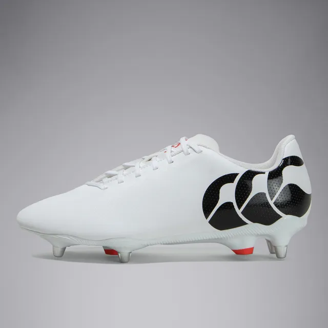 botas-de-rugby-canterbury-speed-raze-soft-ground-negro-rojo-blanco image 1