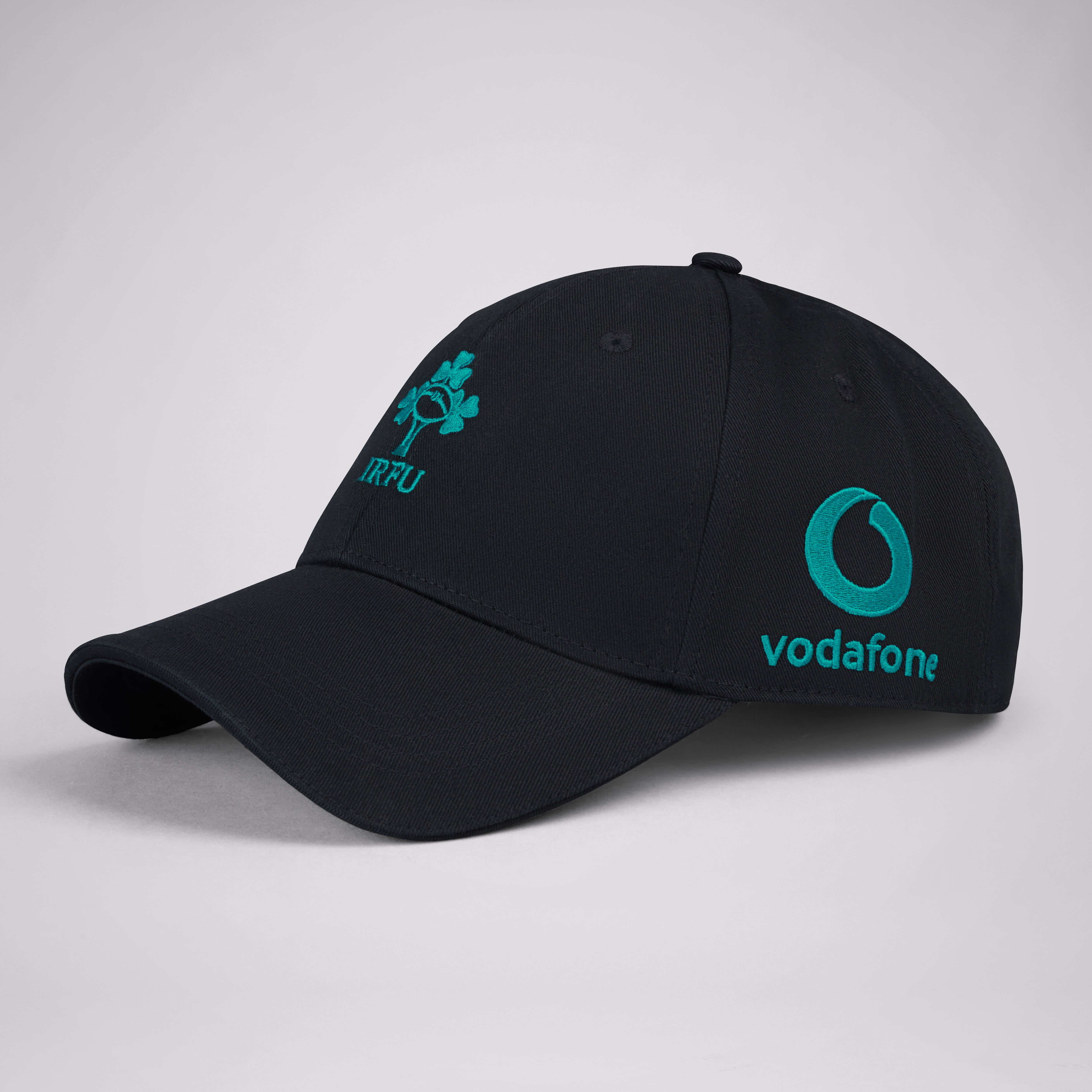 canterbury-adult-unisex-ireland-drill-cap-black-green-gorra-de-algod-n-con-borda image 1