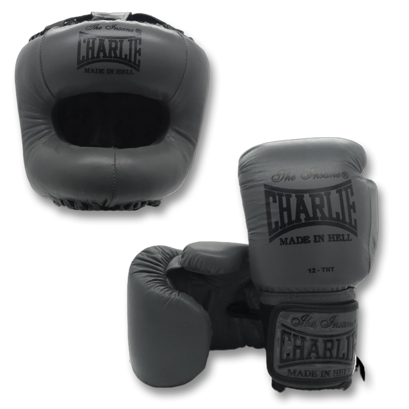charlie-boxing-pack-m-boxeo-grafito-pack-de-guantes-y-casco-de-boxeo-ahorra-20 image 1