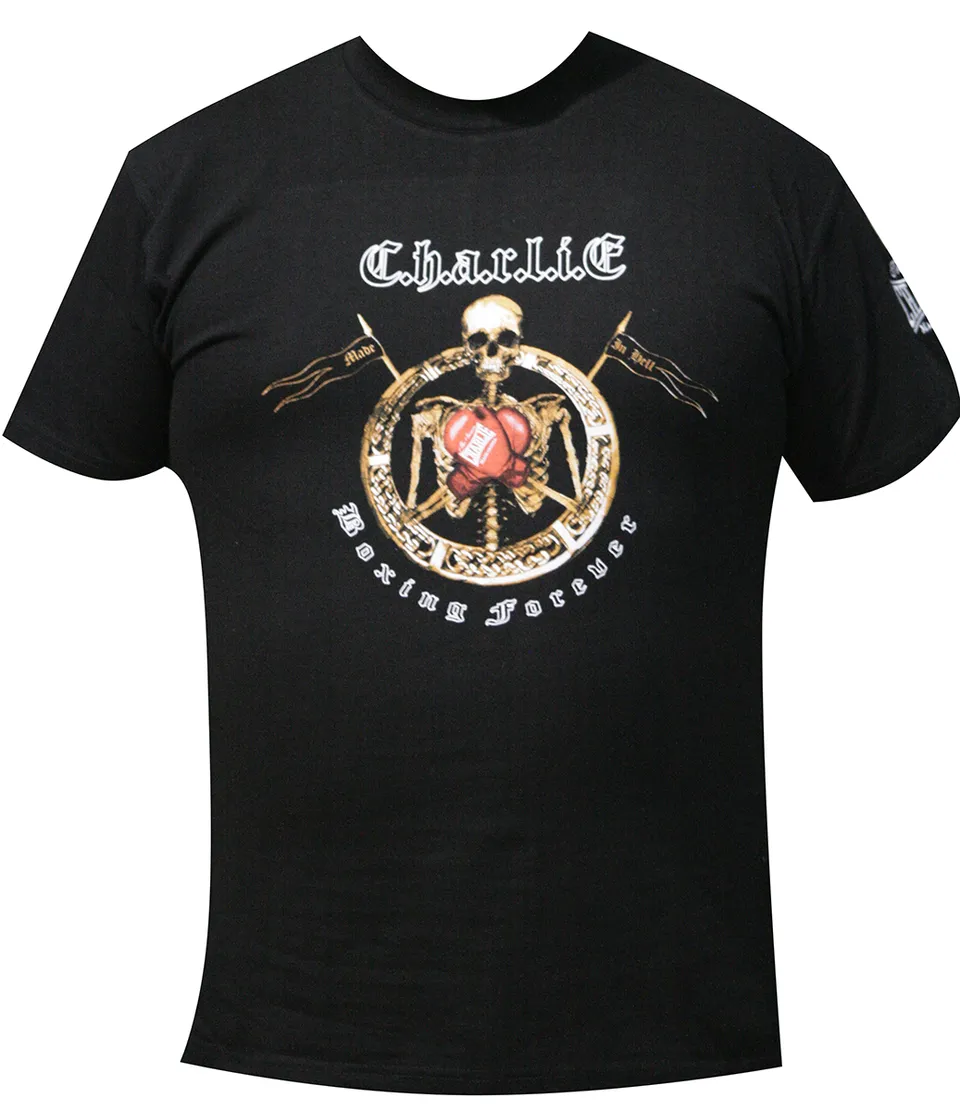 charlie-boxing-camiseta-eskeleto-manga-corta-bordado-manga-y-serigraf-a-pecho image 1