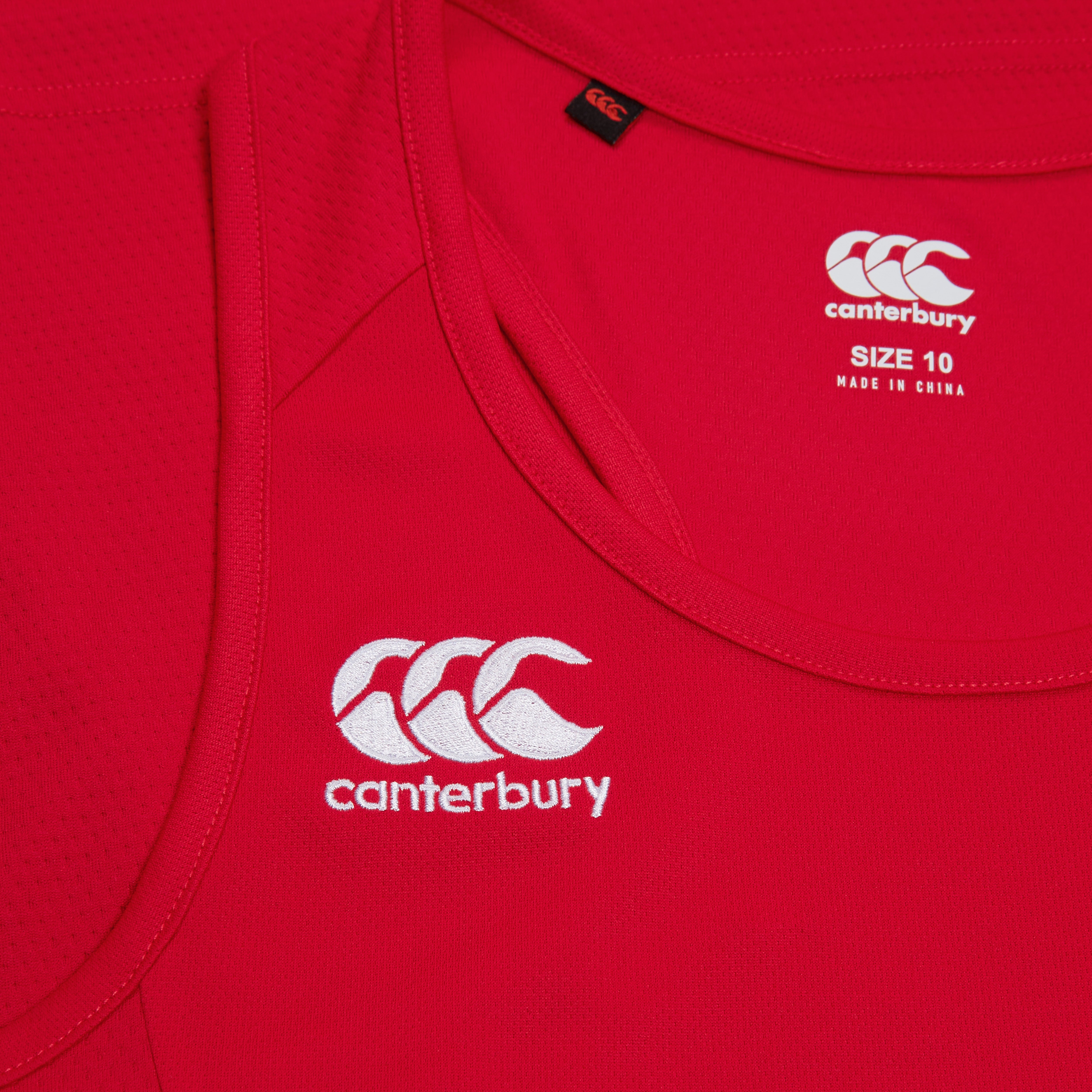 canterbury-club-dry-racerback-singlet-mujer-rojo-camiseta-sin-mangas image 4