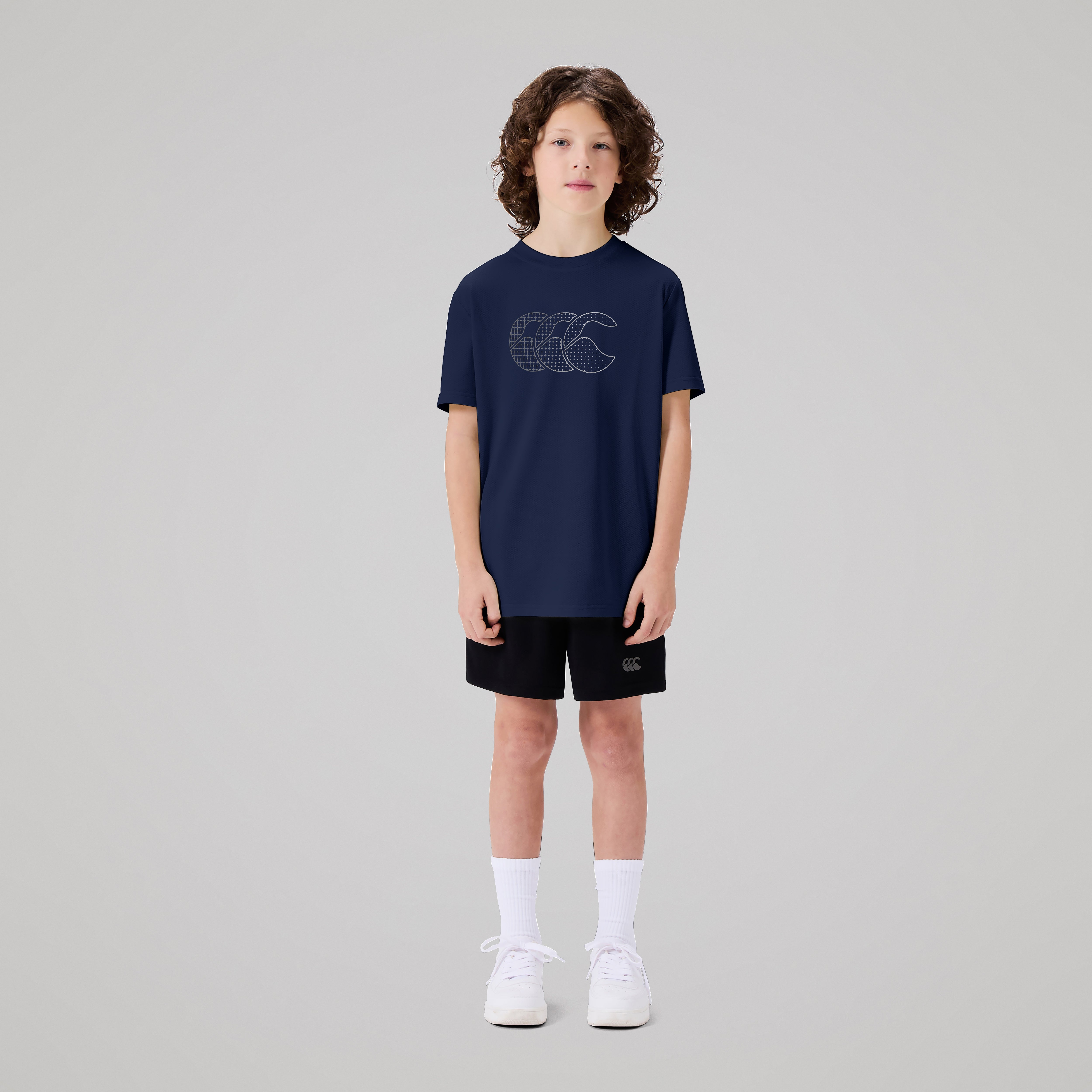 canterbury-tempo-camiseta-junior-unisex-azul-marino image 2