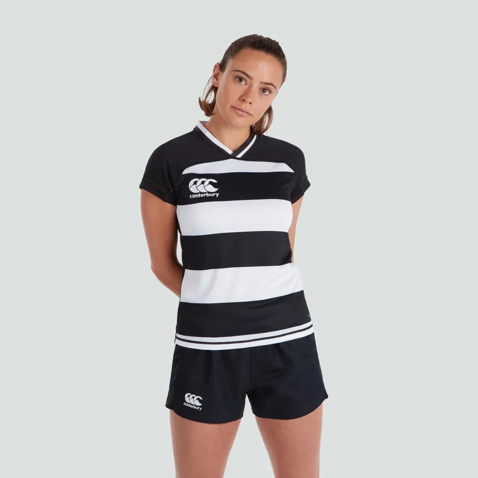canterbury-vapodri-evader-hooped-jersey-mujer-negro image 1