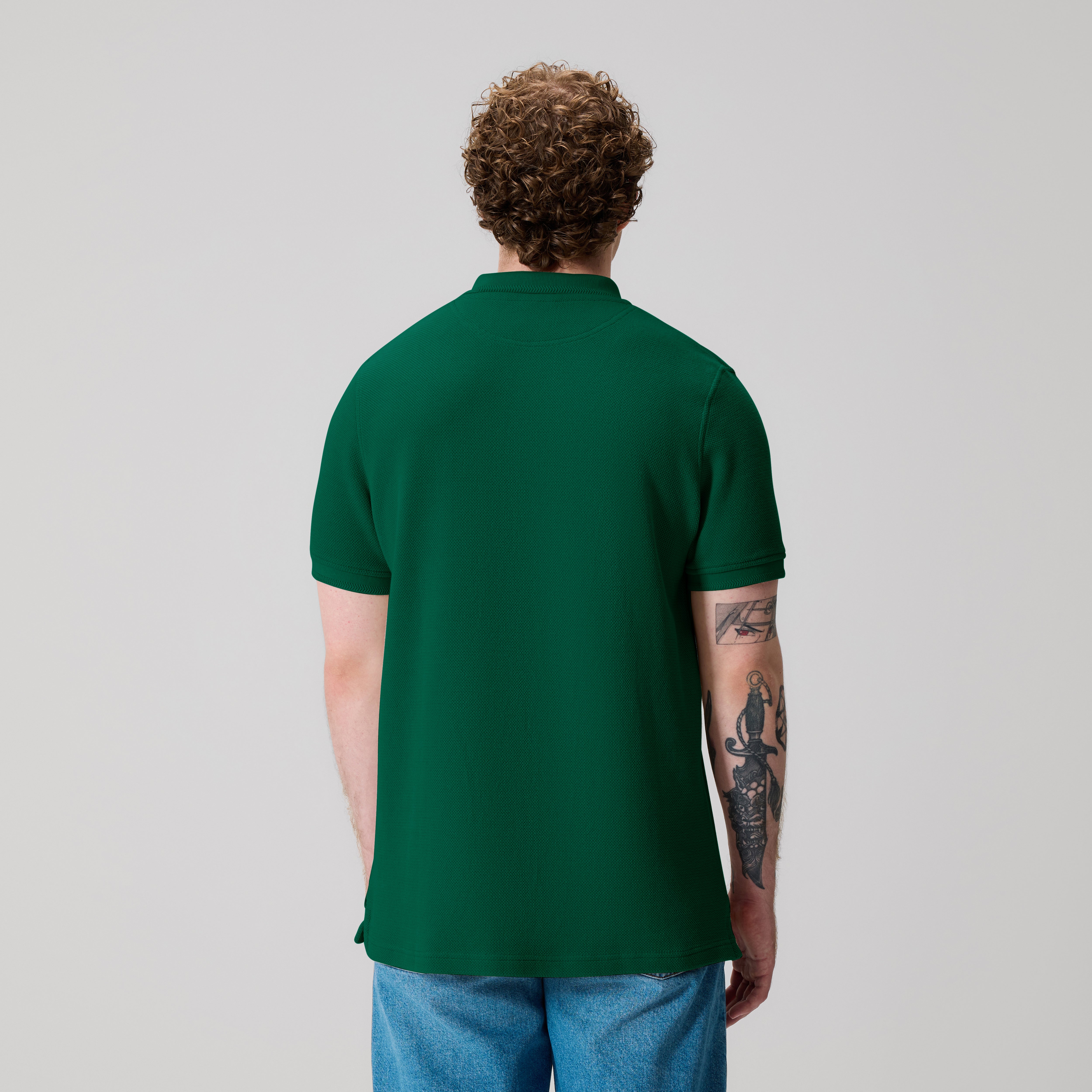 canterbury-polo-cl-sico-hombre-verde-oscuro image 2