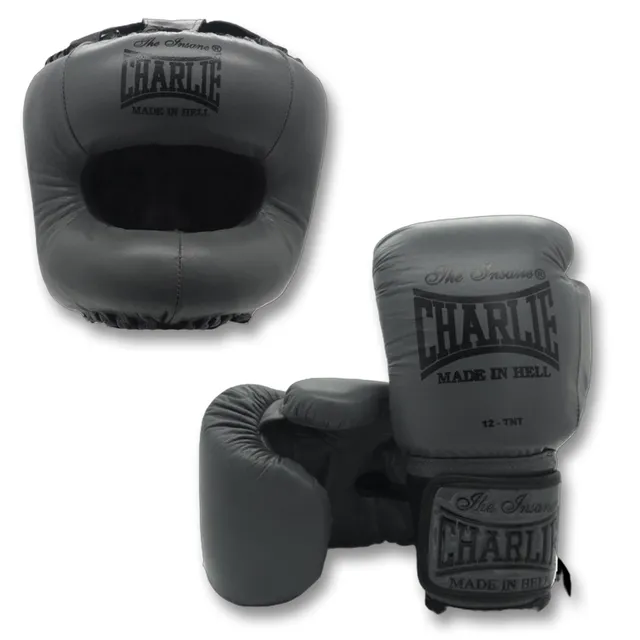 charlie-boxing-pack-m-boxeo-grafito-pack-de-guantes-y-casco-de-boxeo-ahorra-20 image 1
