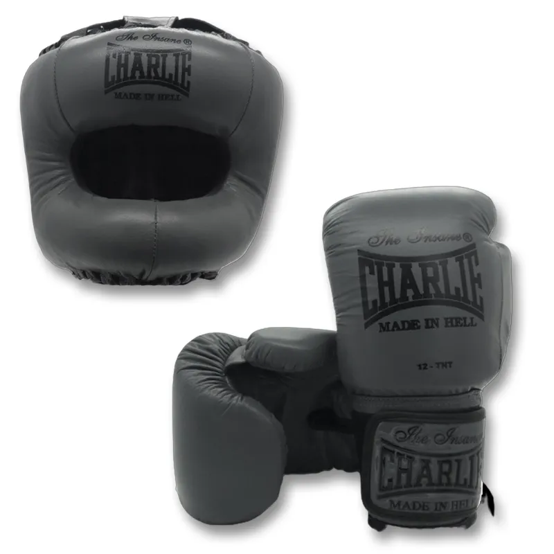 charlie-boxing-pack-m-boxeo-grafito-pack-de-guantes-y-casco-de-boxeo-ahorra-20 image 1
