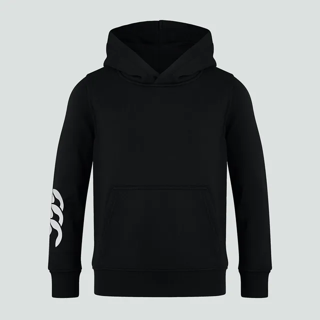 canterbury-sudadera-con-capucha-club-junior-unisex-negra image 1