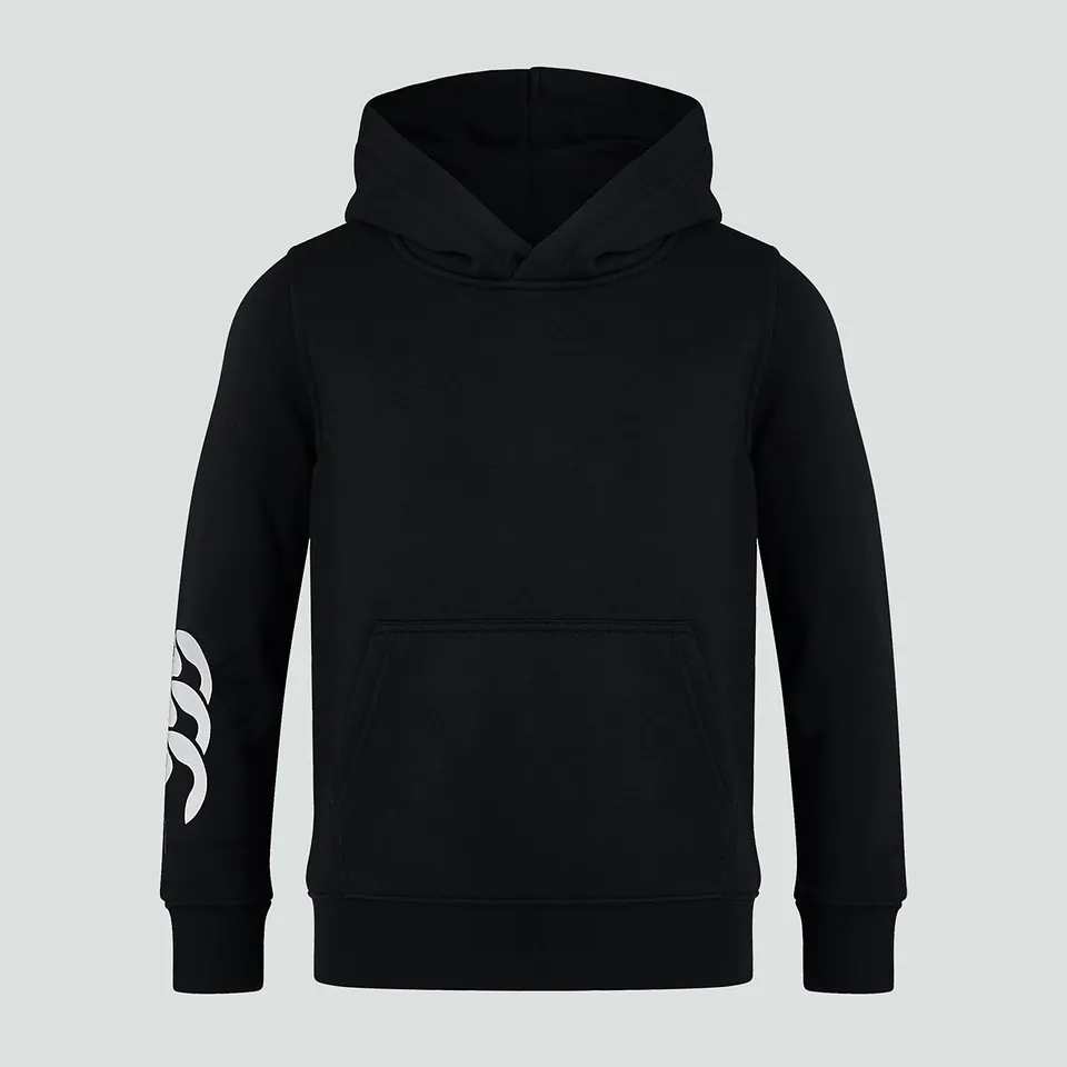 canterbury-sudadera-con-capucha-club-junior-unisex-negra image 1