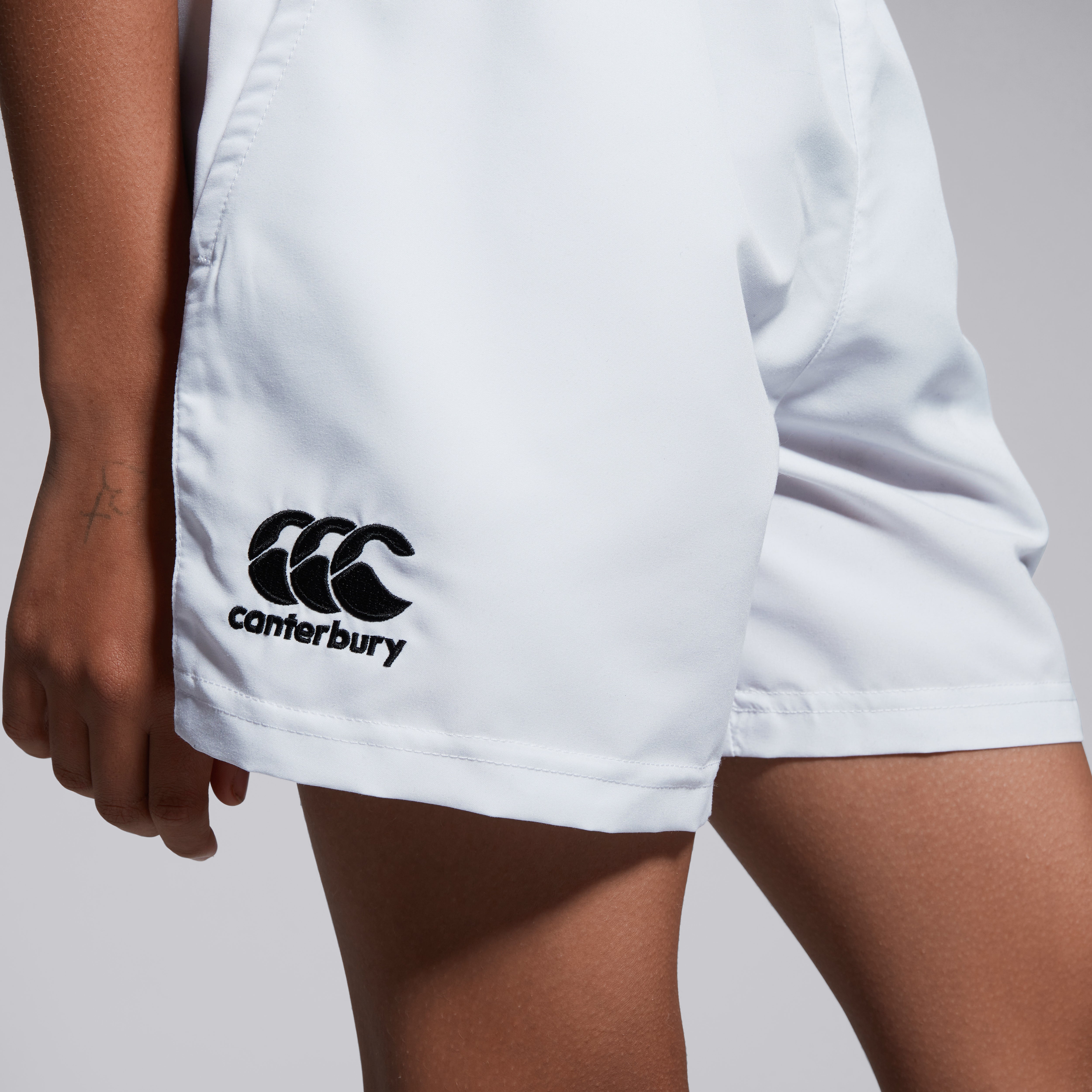 canterbury-club-short-junior-unisex-blanco-pantal-n-corto-de-rugby image 7