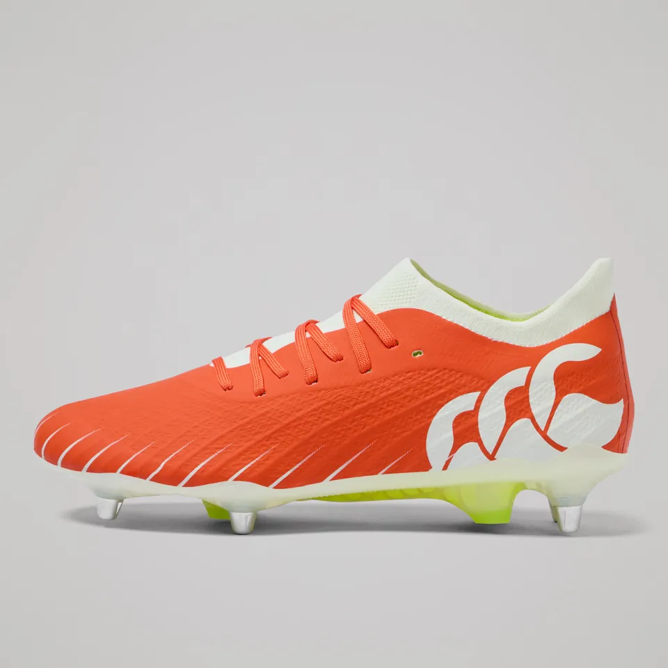 botas-de-rugby-canterbury-speed-falcon-elite-soft-ground-naranja-para-adulto-uni image 1