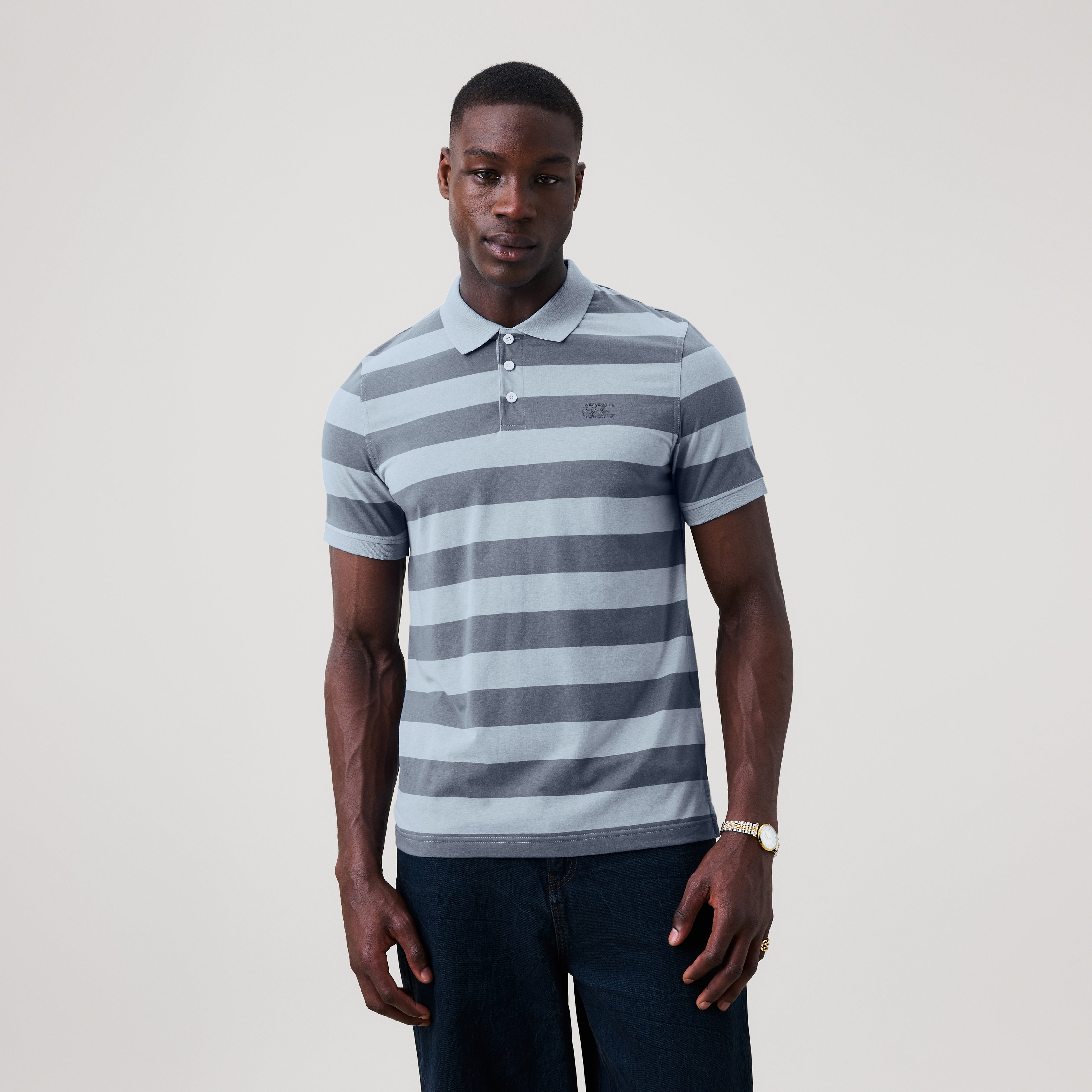 polo-canterbury-yarn-stripe-hombre-varios-colores image 2