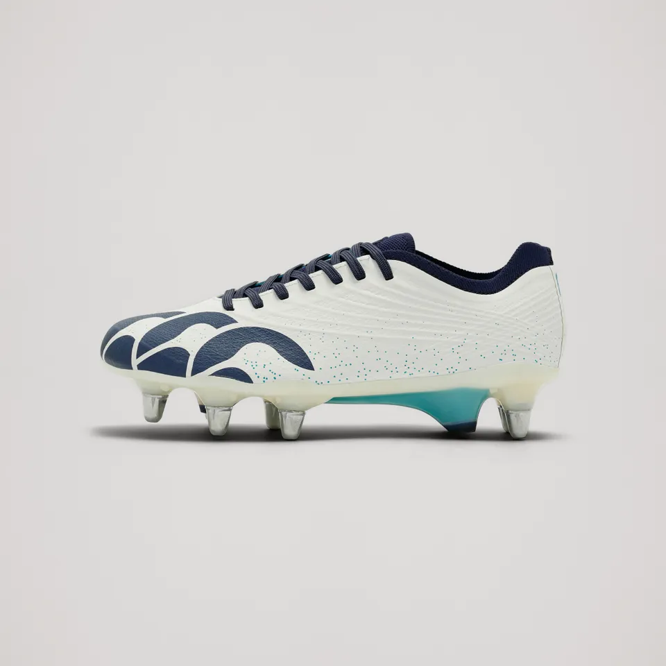 botas-de-rugby-canterbury-stampede-groundbreak-elite-sg-blancas image 1