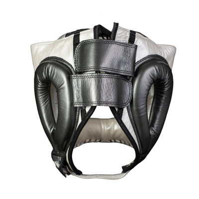 cleto-reyes-protector-de-cabeza-tradicional-en-piel-de-res-perla-gris-oxford image 3