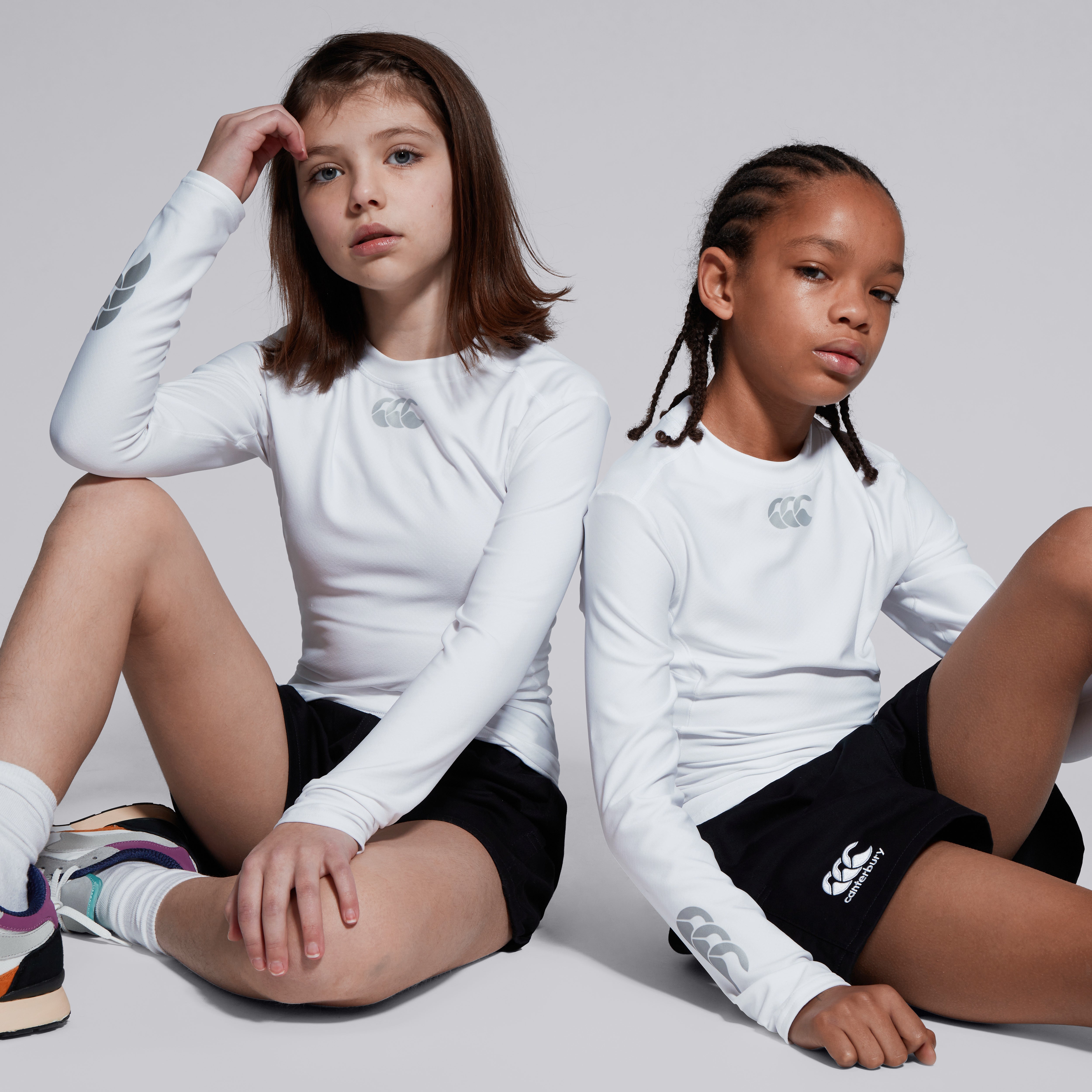 canterbury-junior-unisex-thermoreg-long-sleeved-top-white image 1