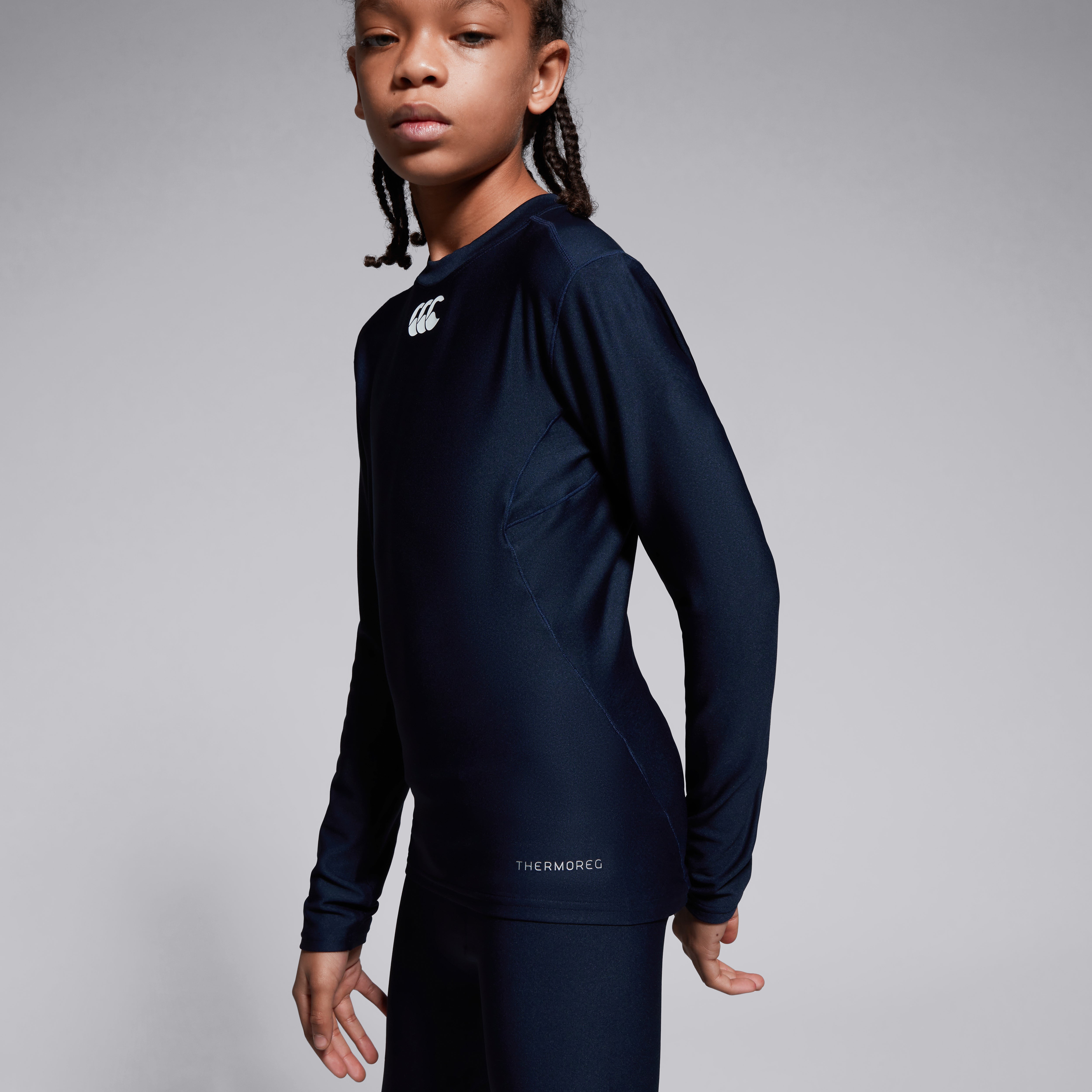 canterbury-thermoreg-camiseta-t-rmica-manga-larga-azul-marino-para-junior-unisex image 4