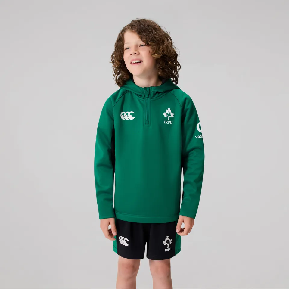 canterbury-junior-unisex-ireland-zip-training-hoody-verde image 1