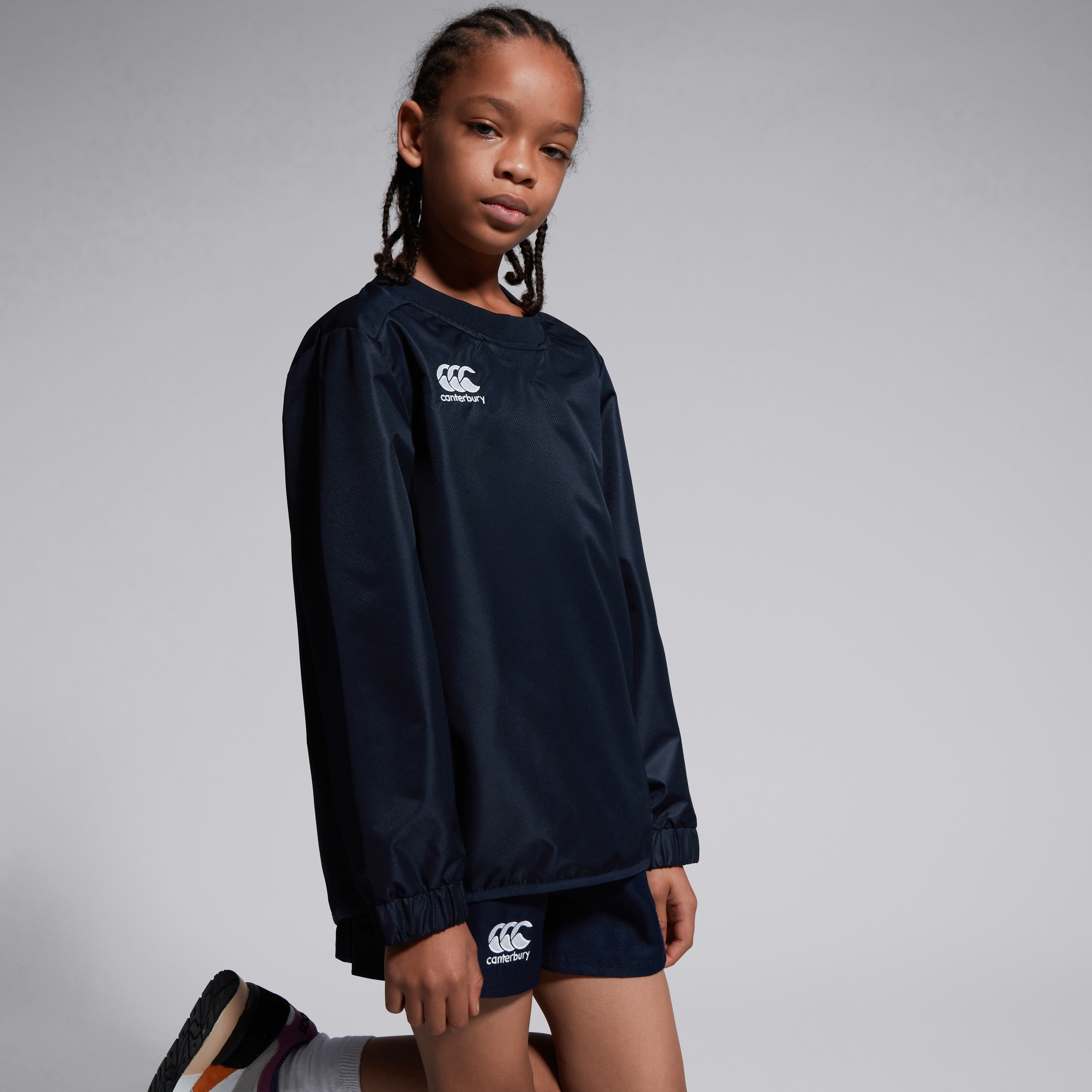 canterbury-club-vaposhield-contact-top-junior-unisex-azul-marino-midlayer-de-ent image 6
