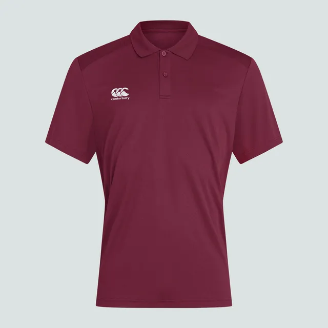 polo-canterbury-club-dry-polo-shirt-marr-n-para-hombre image 1