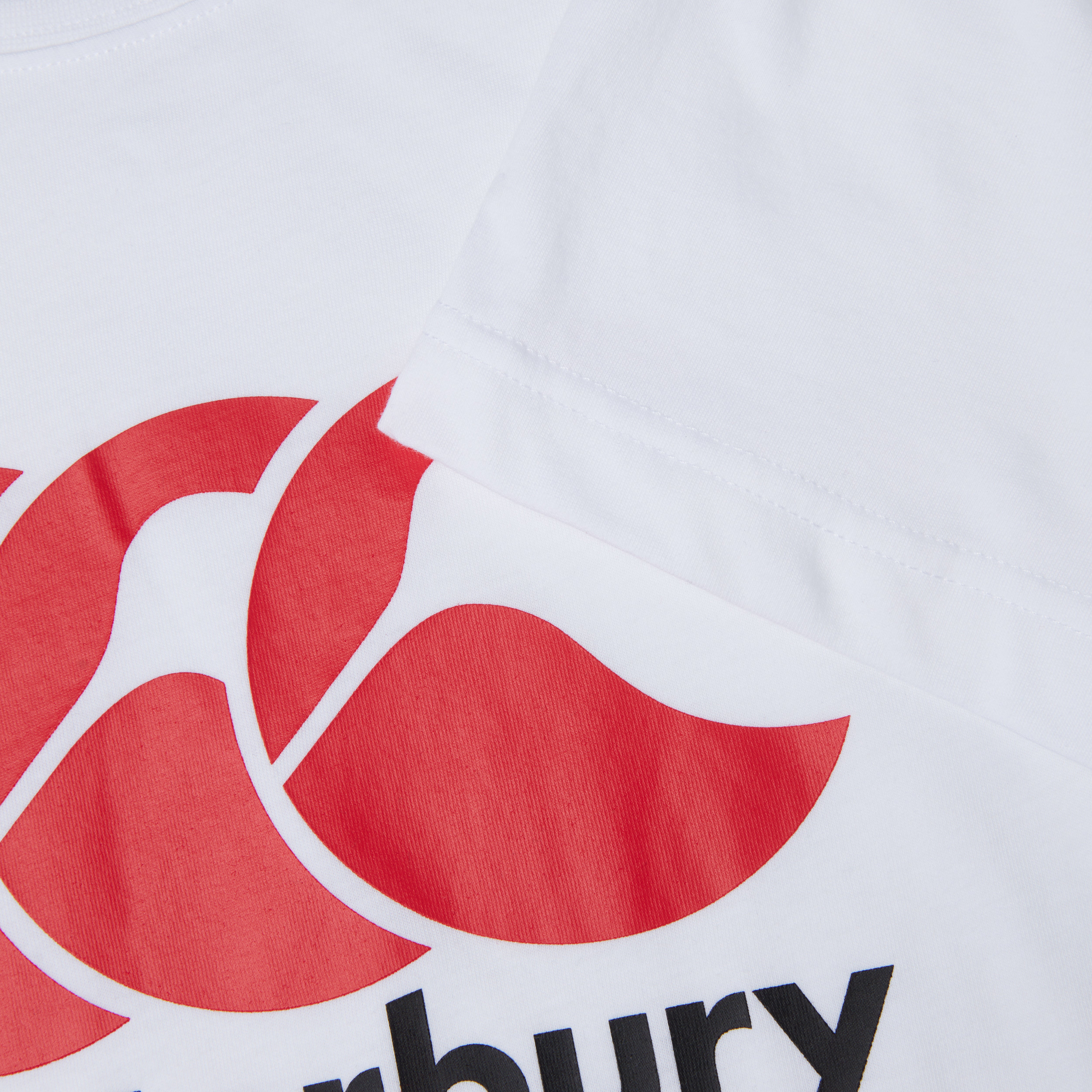 canterbury-ccc-logo-tee-white-camiseta-casual-para-mujer image 3