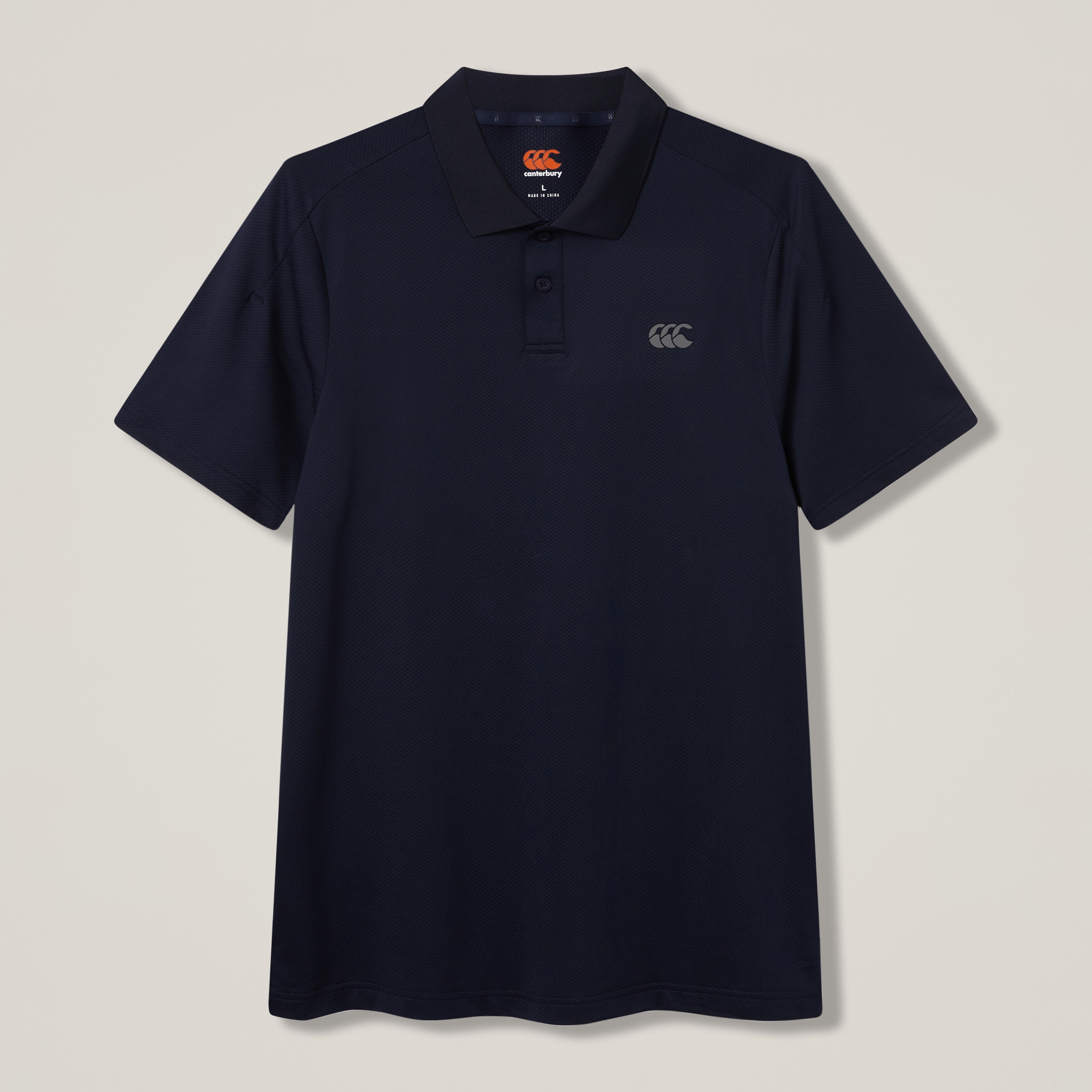 canterbury-mens-tempo-polo-shirt-navy image 1