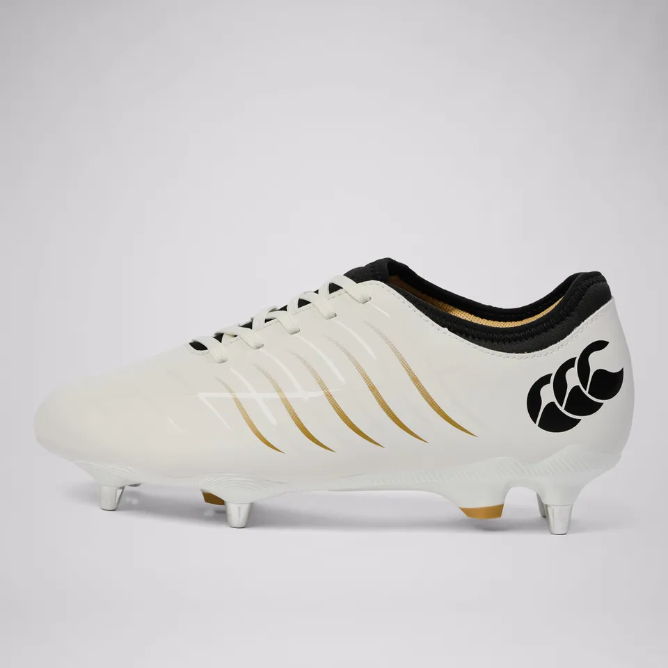 botas-de-rugby-canterbury-phoenix-2-0-team-soft-ground-blancas-adulto-unisex image 1