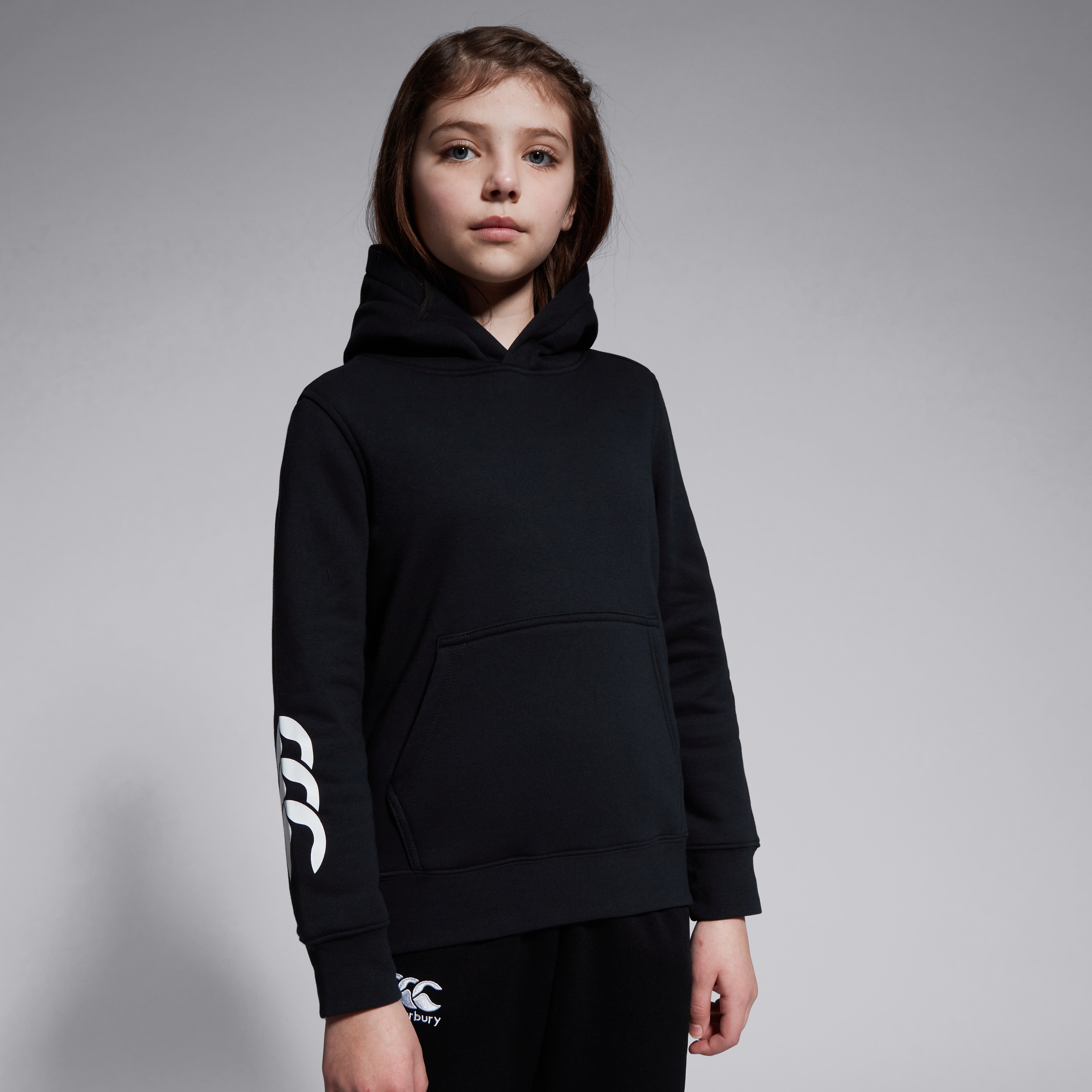 canterbury-sudadera-con-capucha-club-junior-unisex-negra image 5