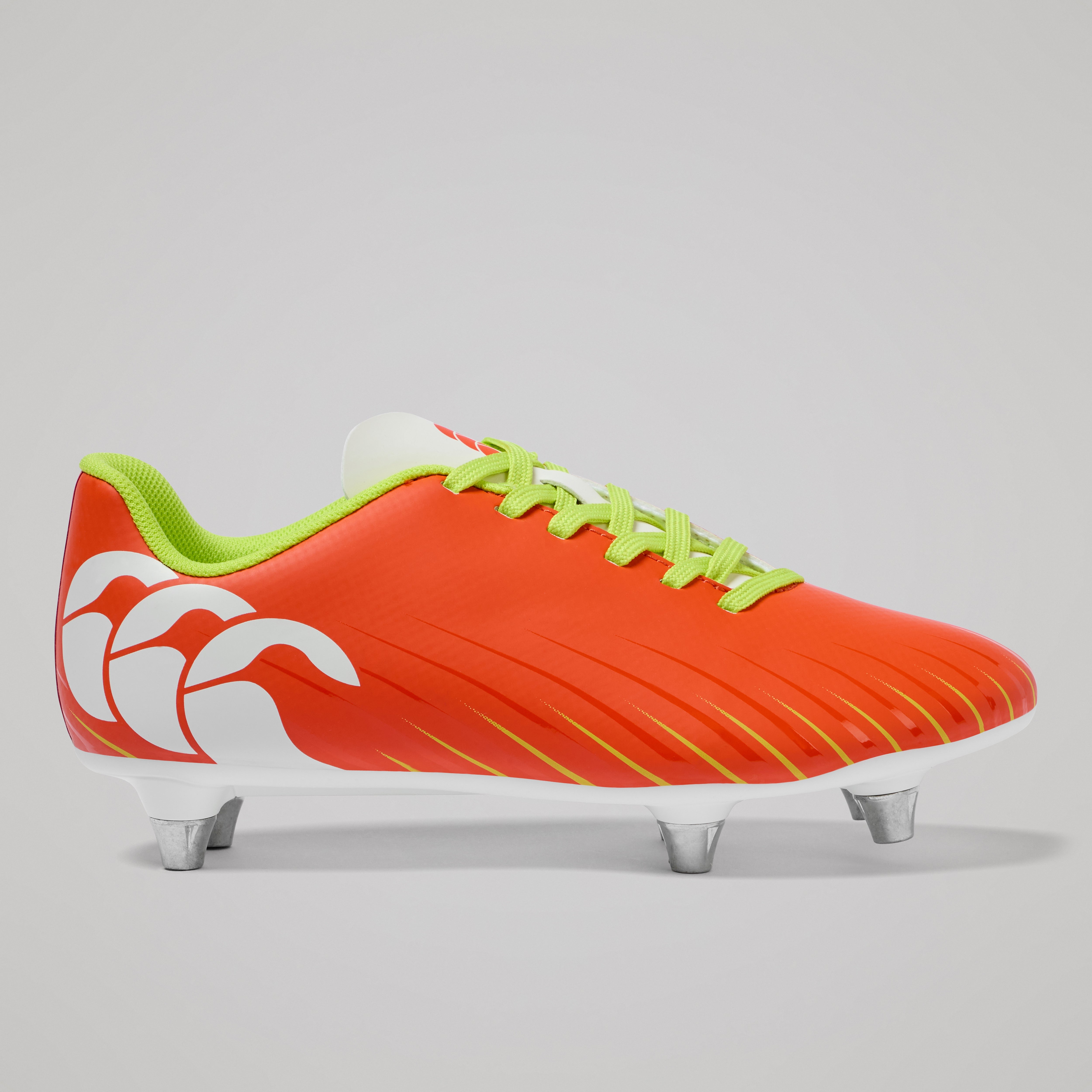 botas-de-rugby-canterbury-speed-falcon-soft-ground-naranjas-para-junior-unisex image 3