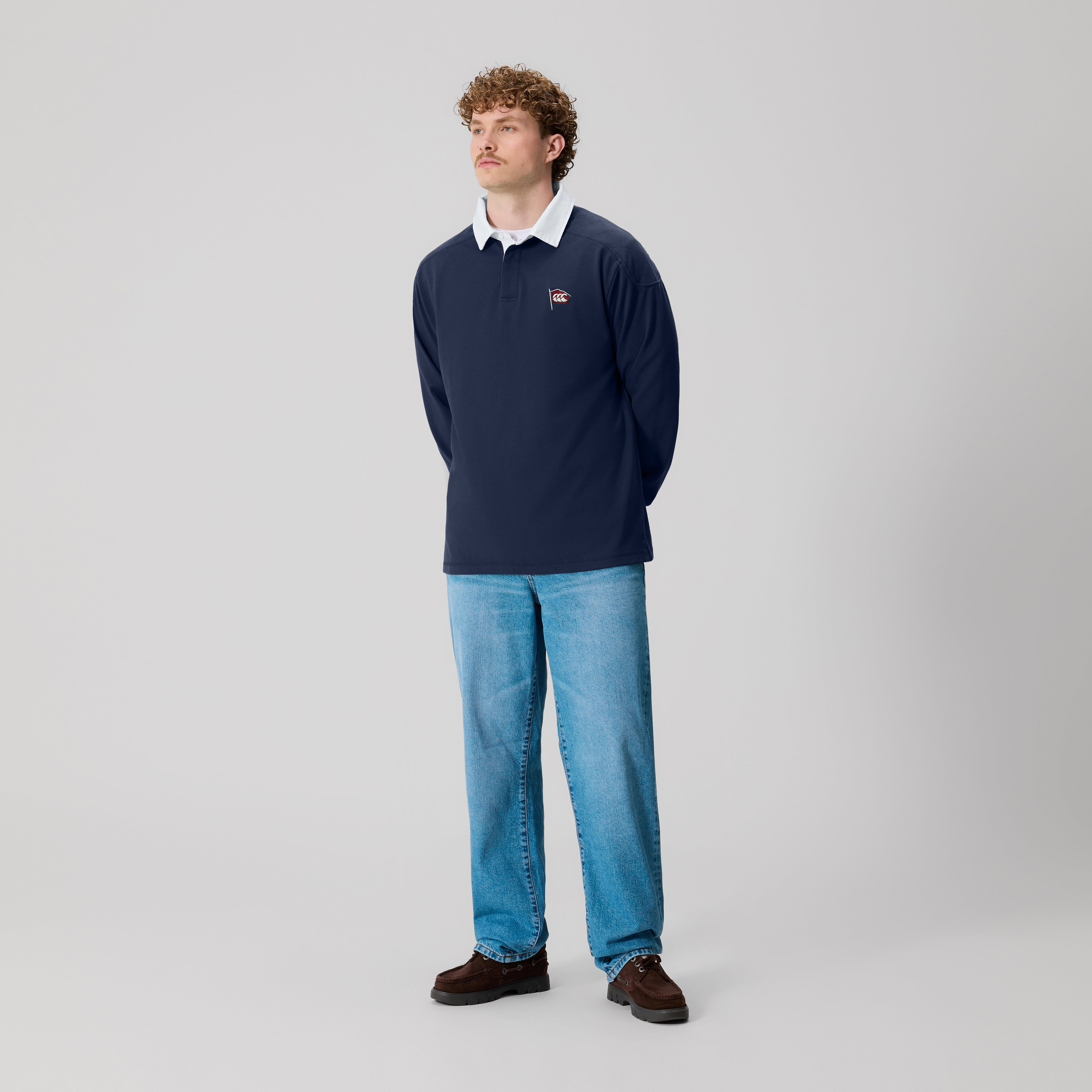 canterbury-the-rugby-jersey-navy-para-hombre image 3