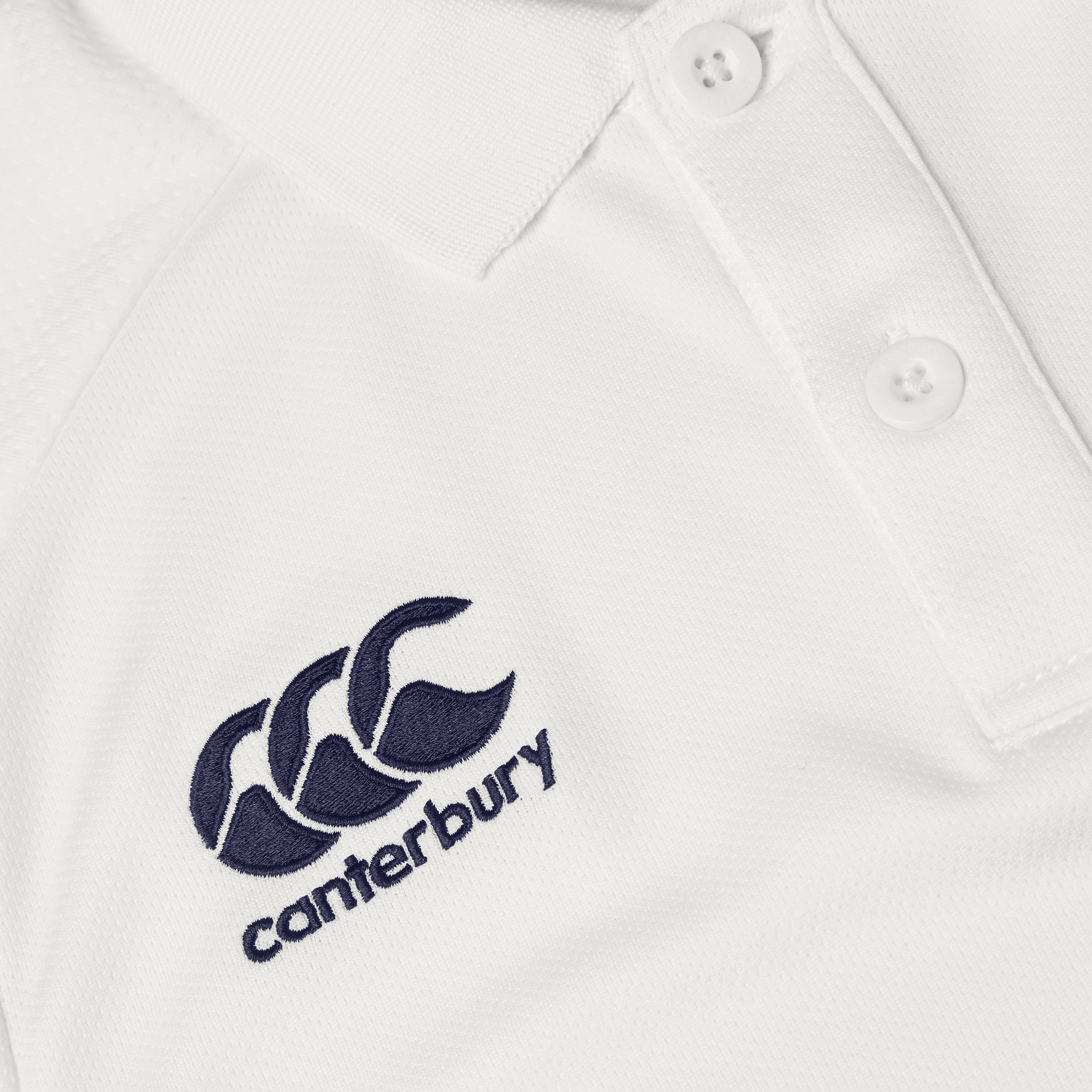 canterbury-cricket-polo-manga-larga-junior-unisex-crema image 3