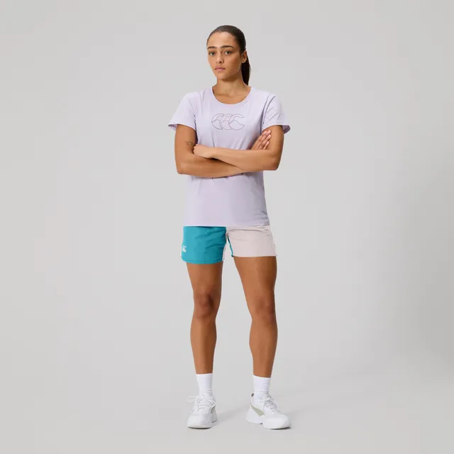 pantal-n-corto-canterbury-fundamentals-harletic-azul-para-mujer image 1