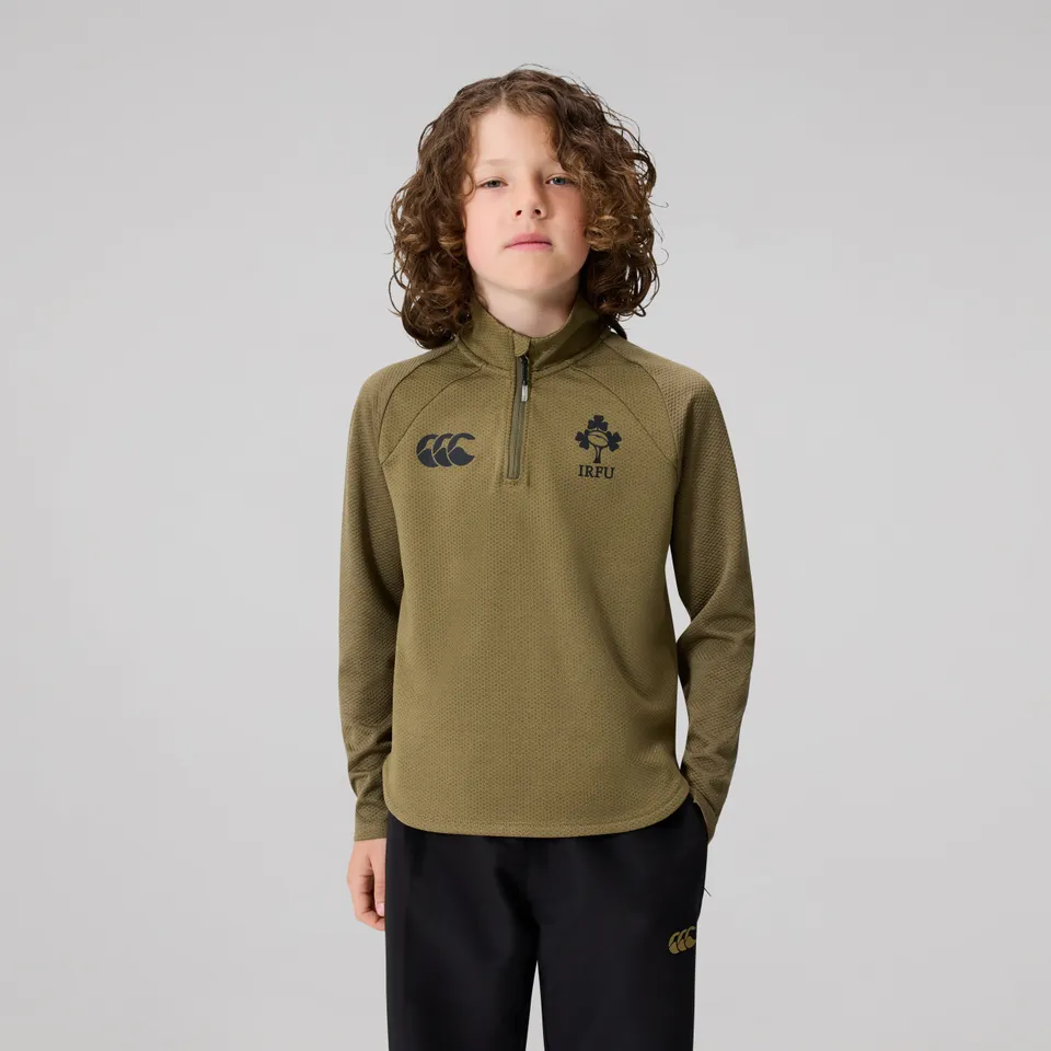 canterbury-junior-unisex-ireland-elite-1st-layer-khaki-camiseta-t-rmica-de-entre image 1