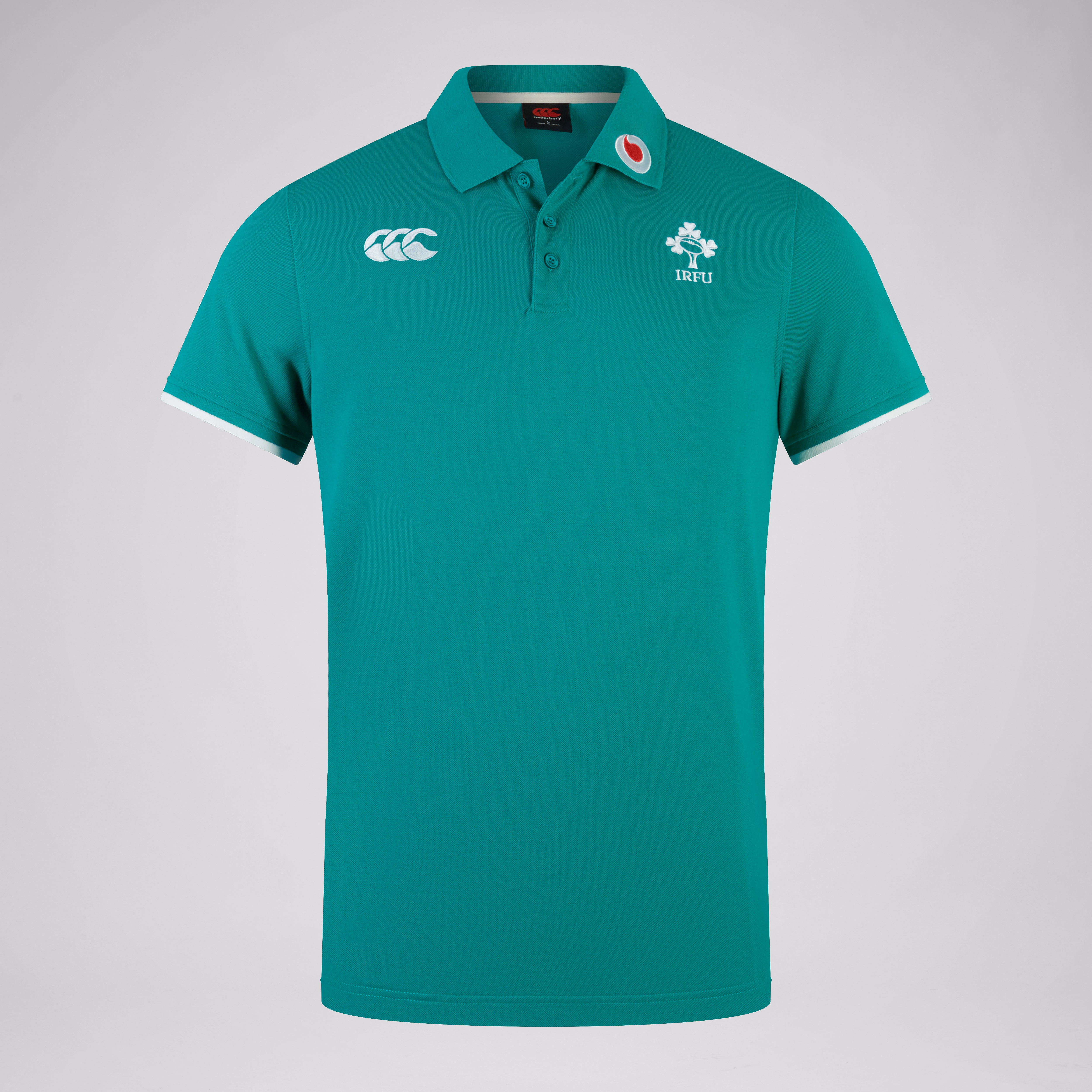 canterbury-ireland-team-polo-shirt-green-white-para-hombre image 1