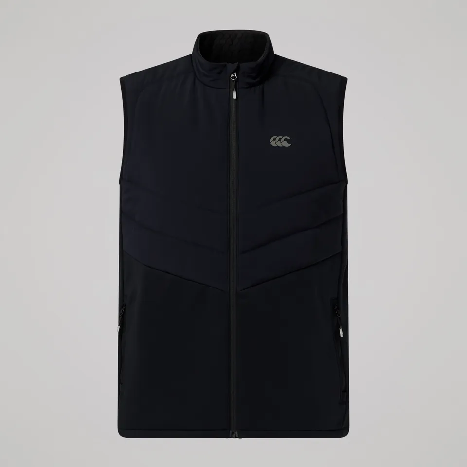 canterbury-tempo-gilet-hombre-negro-chaleco-deportivo image 1