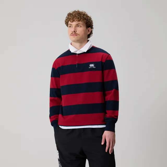 canterbury-hoop-rugby-jersey-rojo-azul-hombre image 1