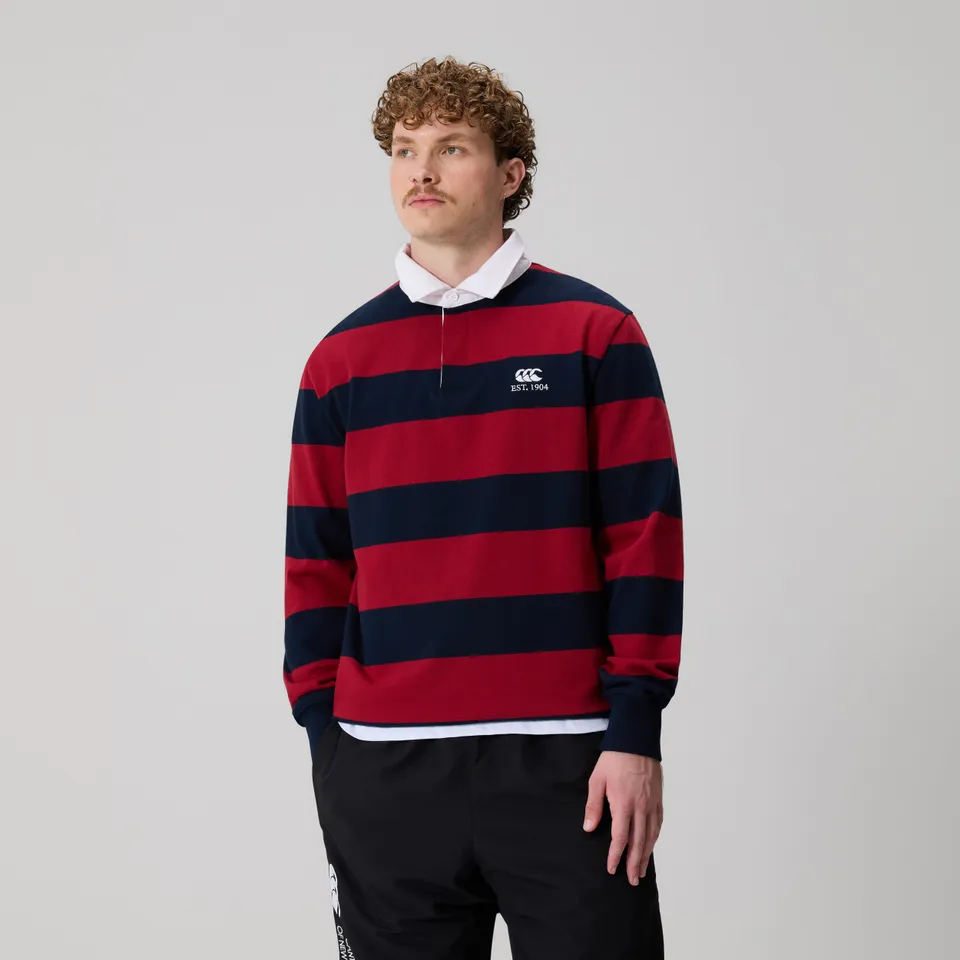 canterbury-hoop-rugby-jersey-rojo-azul-hombre image 1