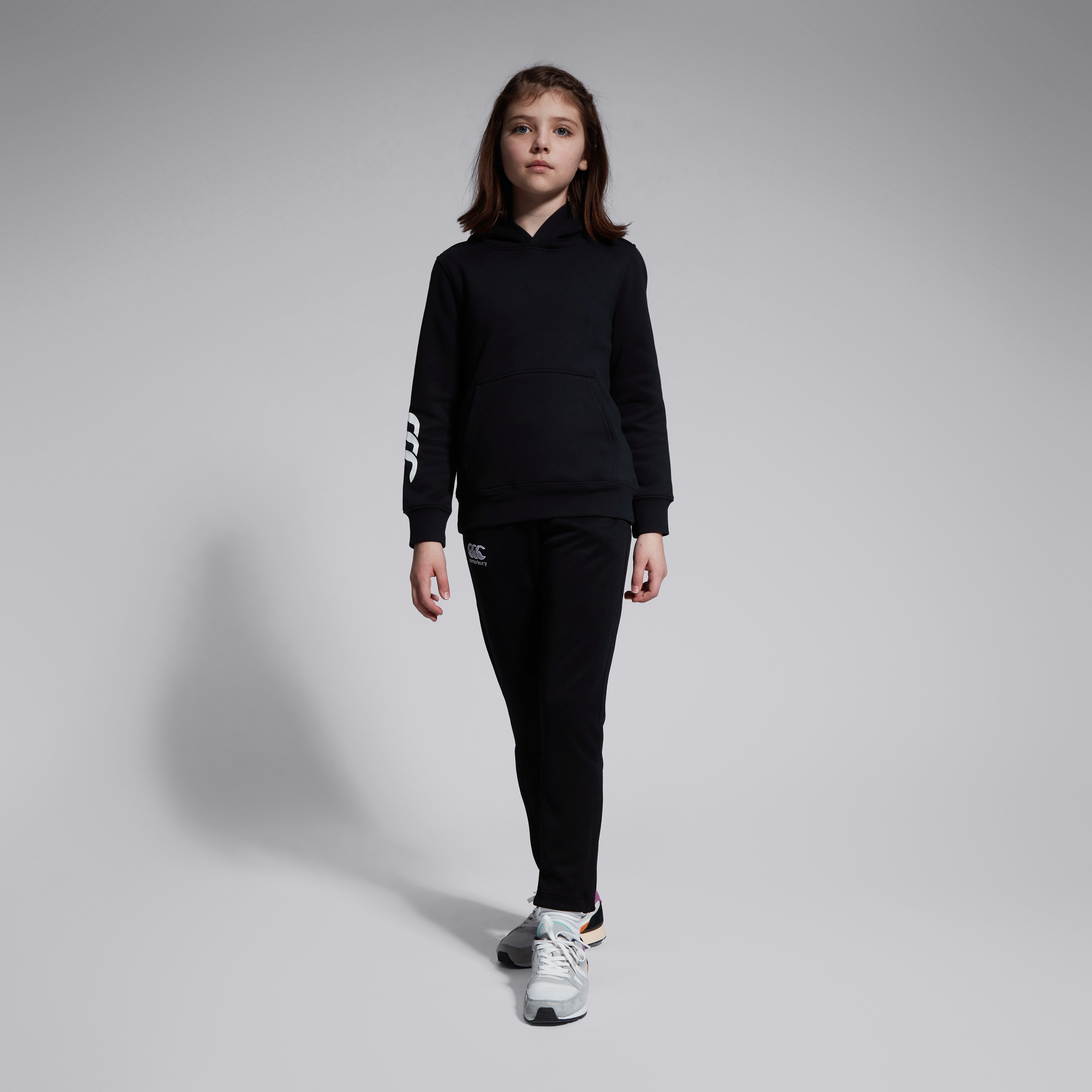 canterbury-sudadera-con-capucha-club-junior-unisex-negra image 3